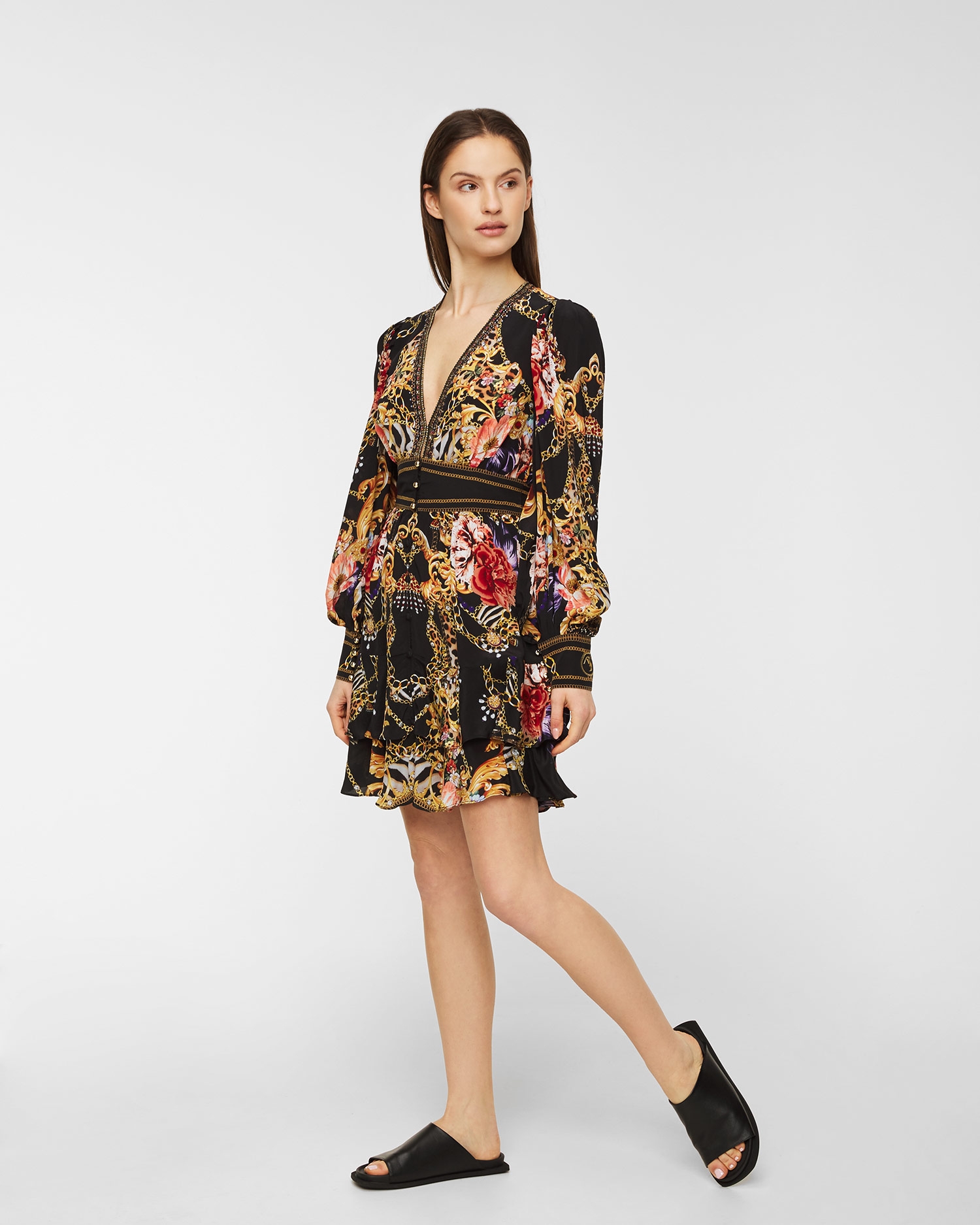 Hedvábné šaty Camilla A NIGHT IN THE 90S