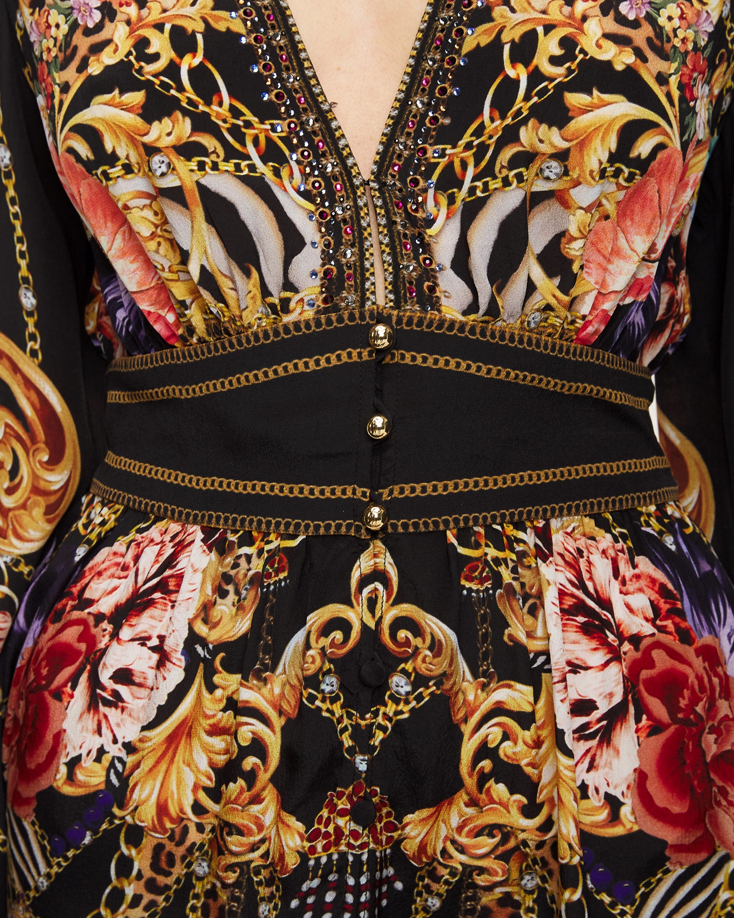 Hedvábné šaty Camilla A NIGHT IN THE 90S