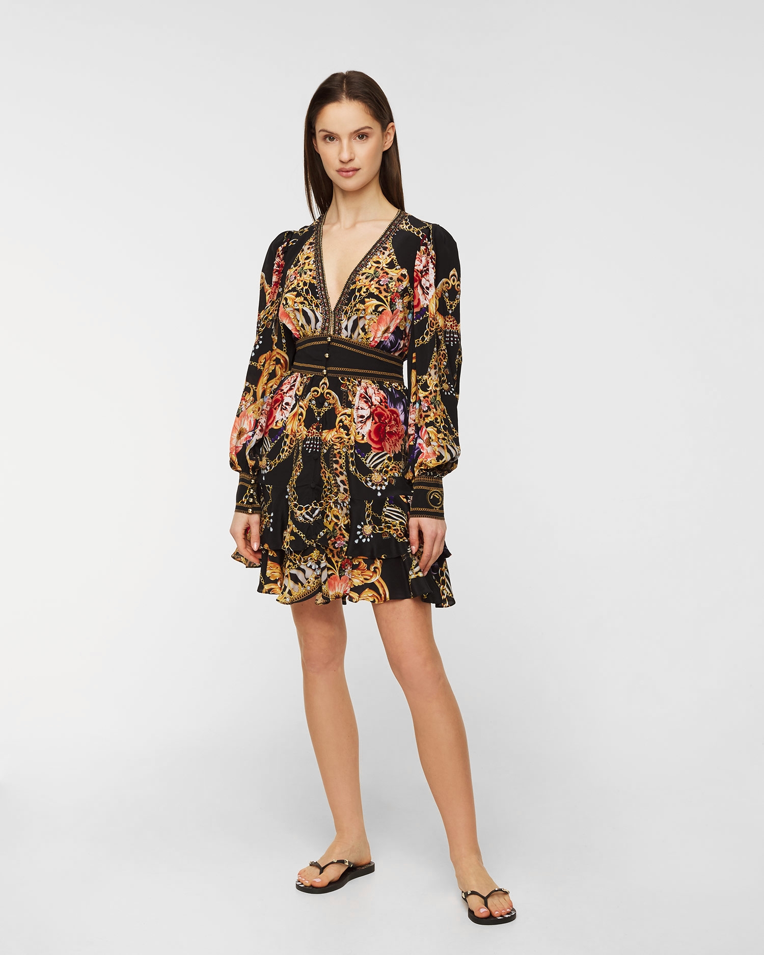 Hedvábné šaty Camilla A NIGHT IN THE 90S