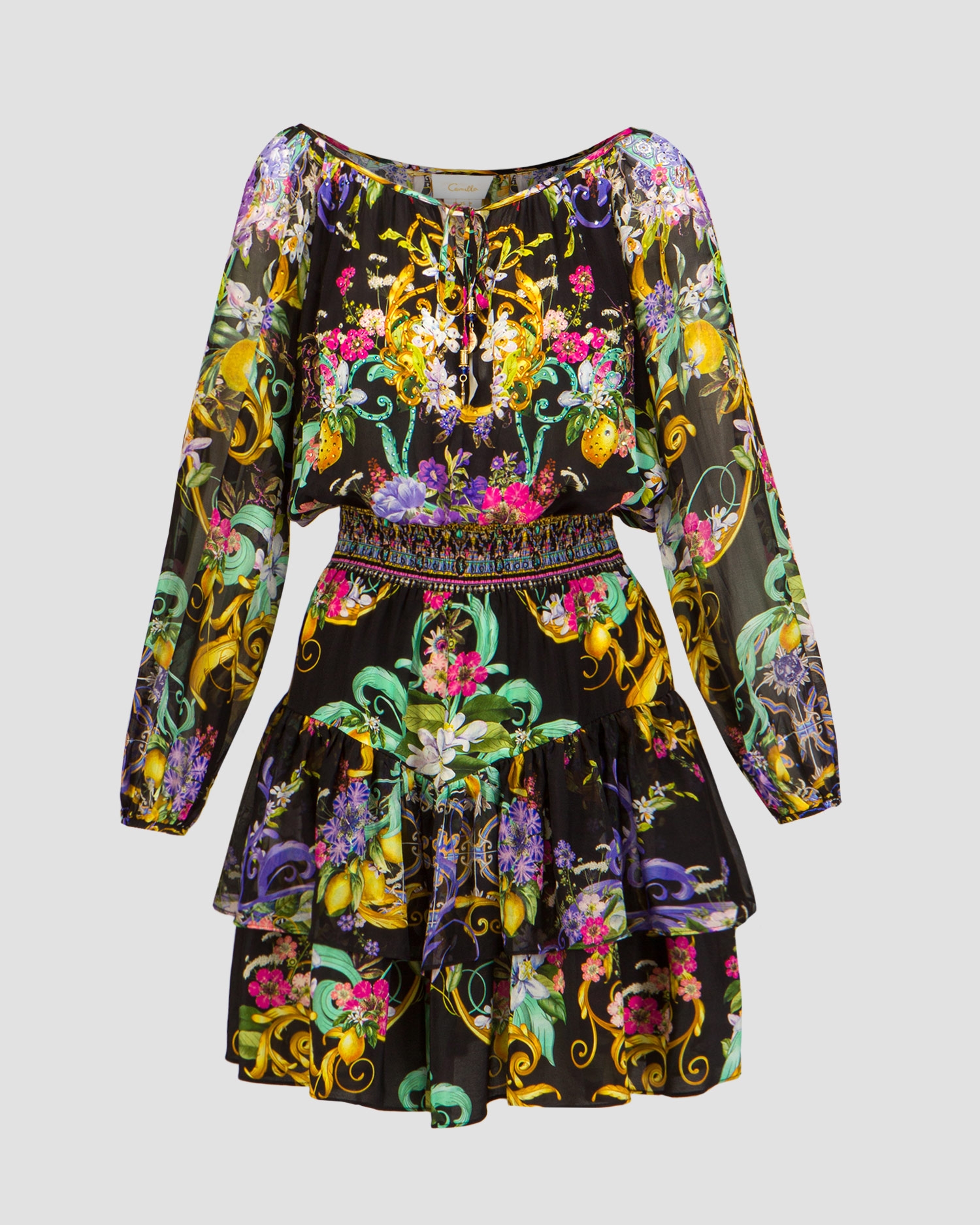 Hedvábné šaty Camilla