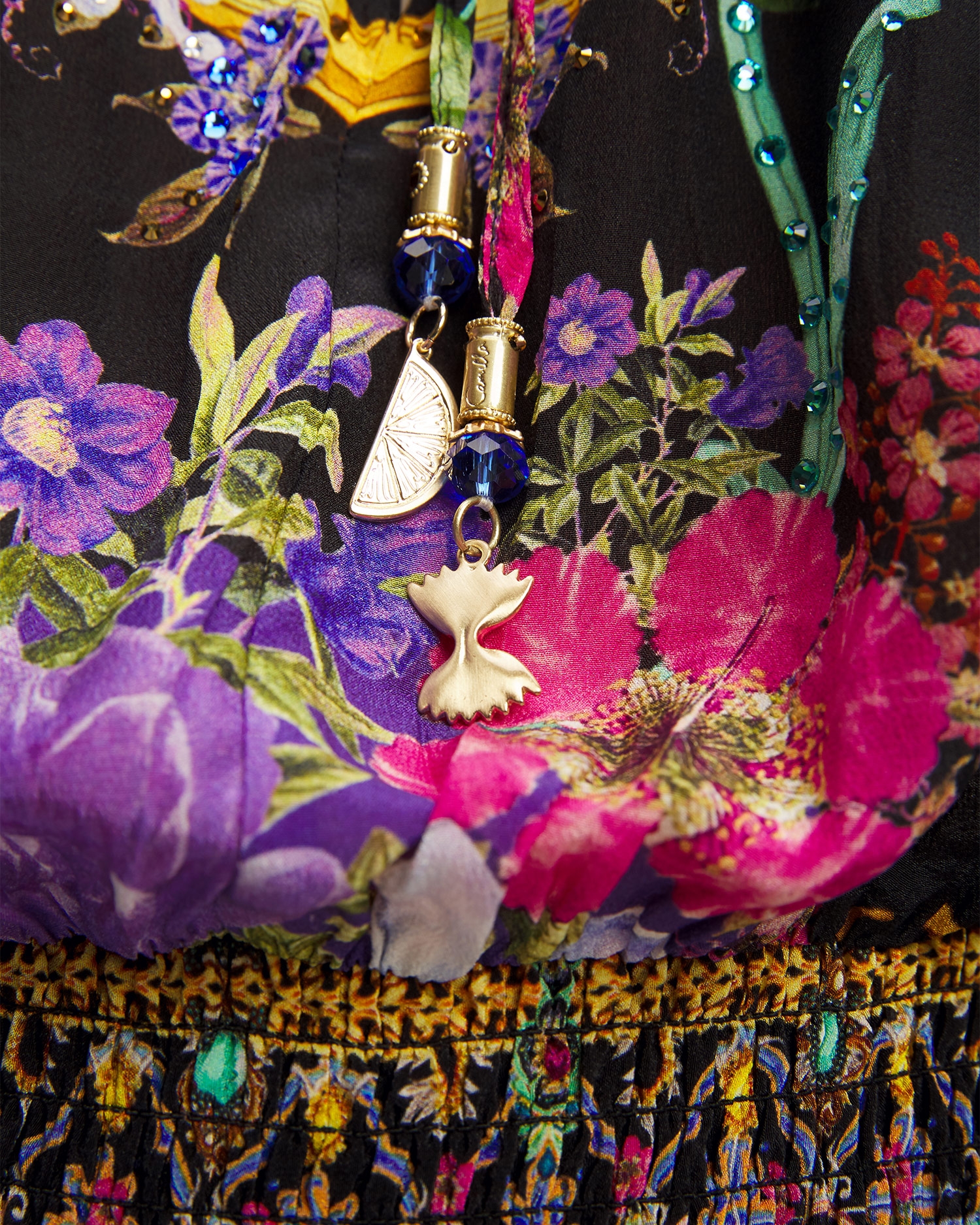 Hedvábné šaty Camilla