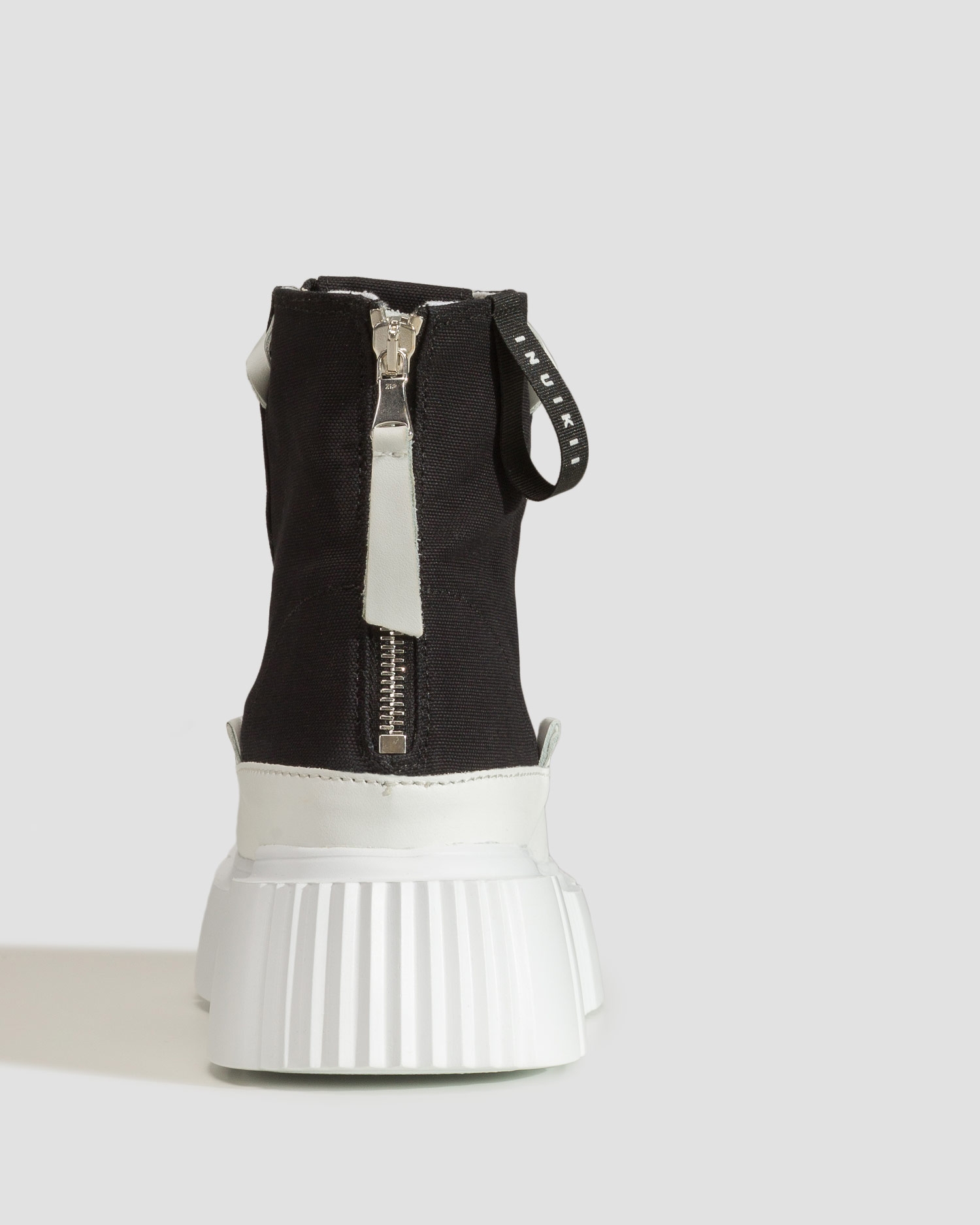 Černé dámské boty Inuikii Matilda Canvas High 23