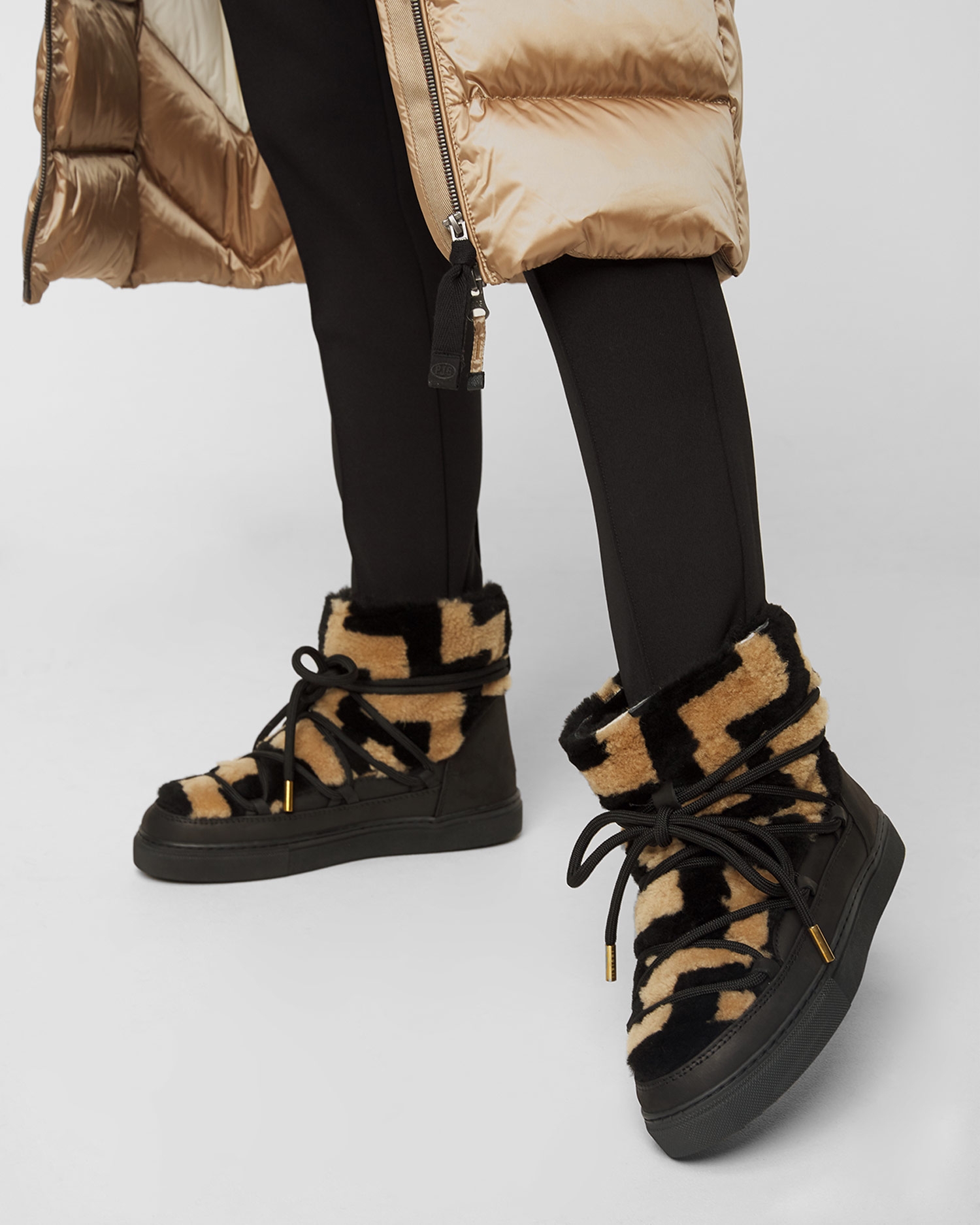 Zimní boty INUIKII SHEARLING ZIG ZAG