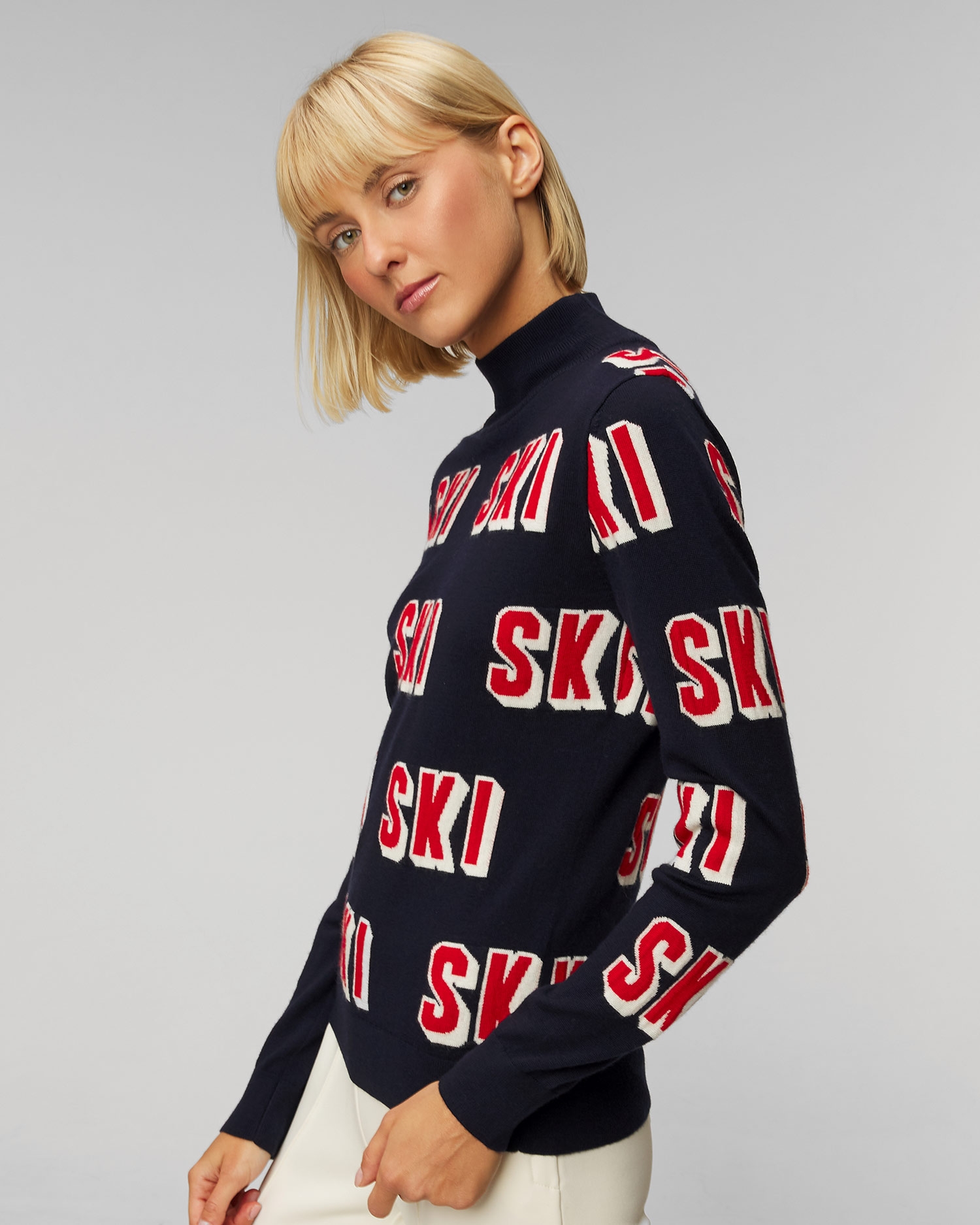 Dámský vlněný svetr Perfect Moment 3D SKI