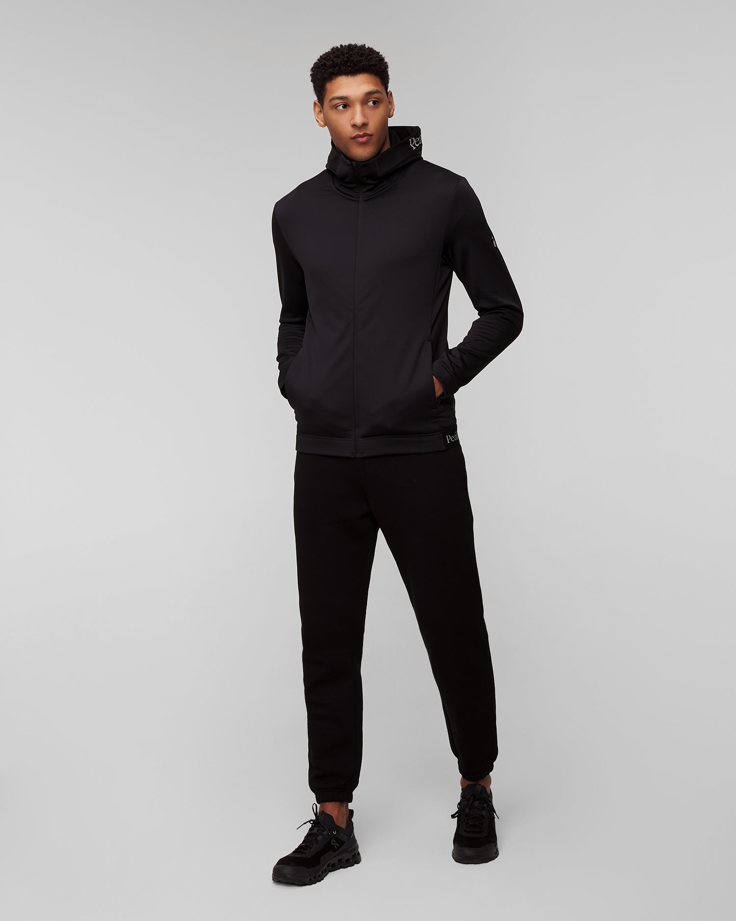 Pánská mikina s kapucou Peak Performance Rider Tech Zip