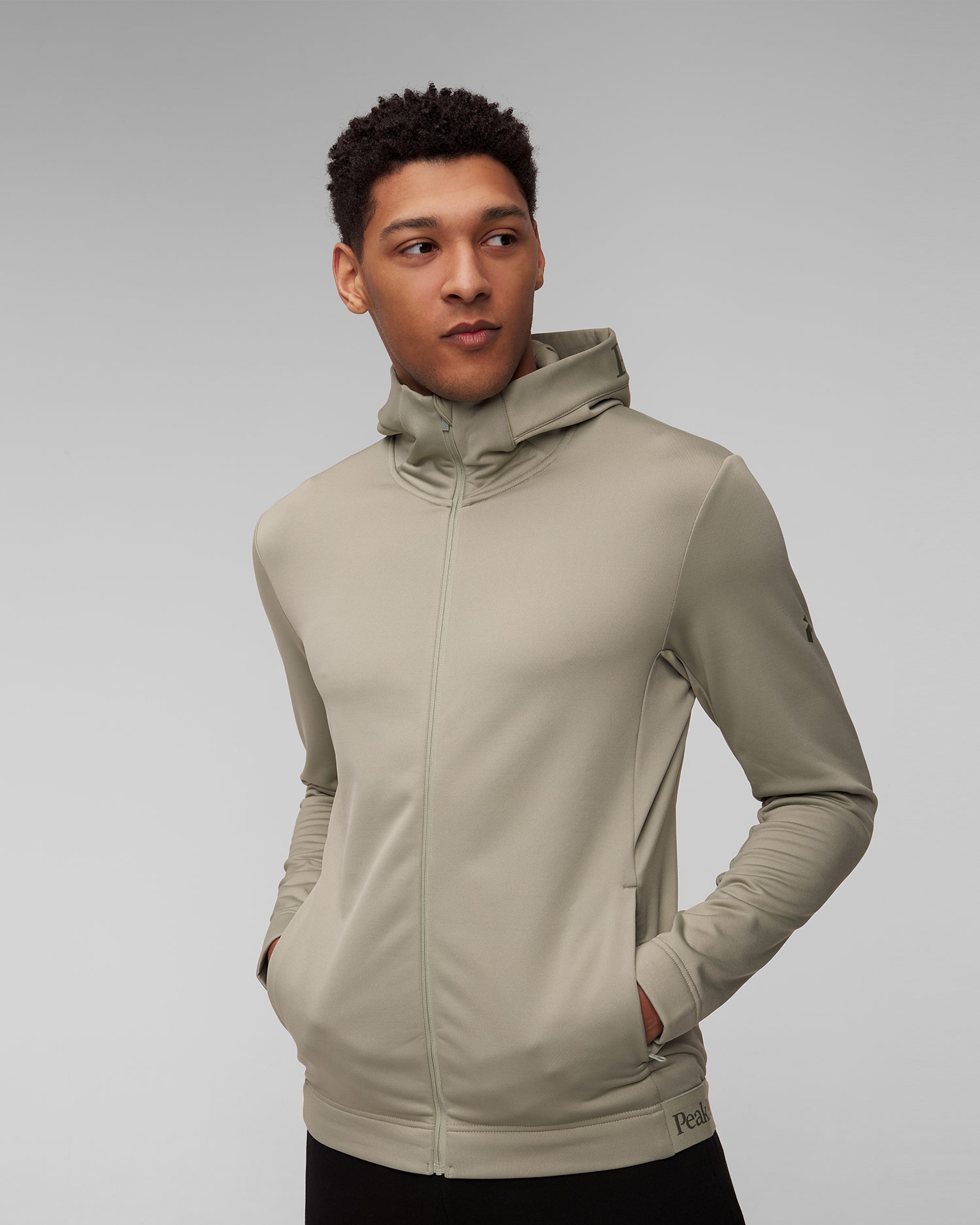 Pánská mikina s kapucou Peak Performance Rider Tech Zip