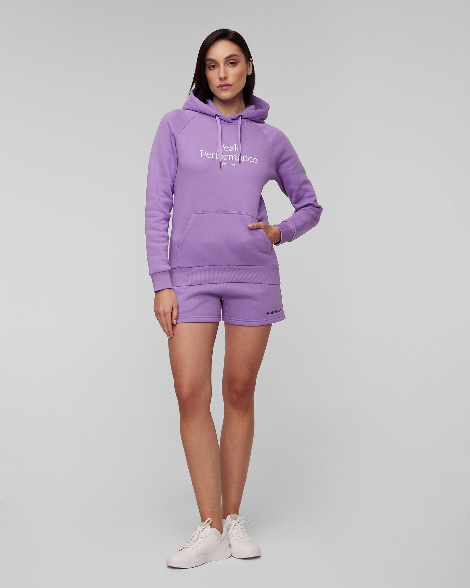 Dámské fialové tepláky Peak Performance Original Small Logo