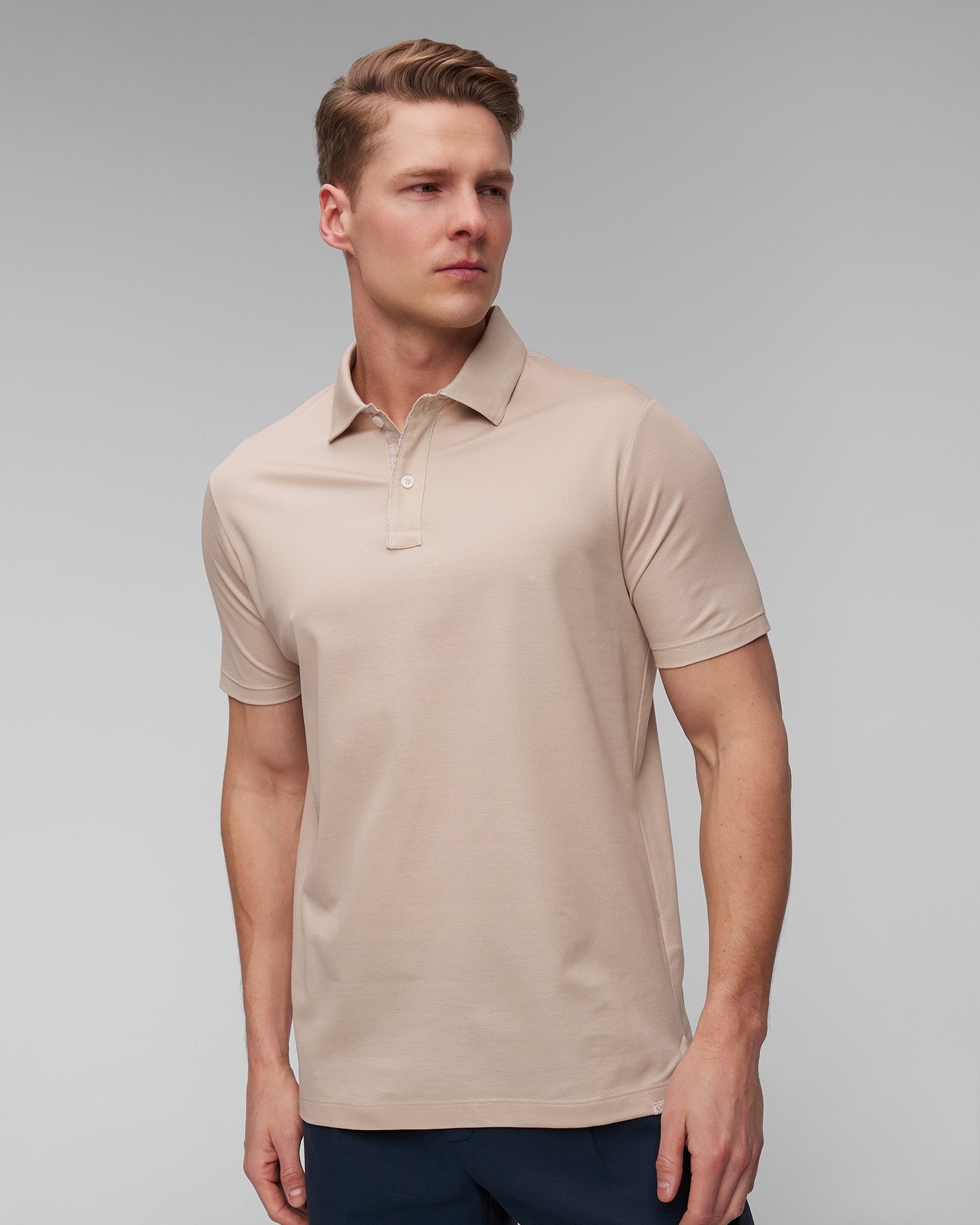 Béžová pánská polokošile Paul&Shark