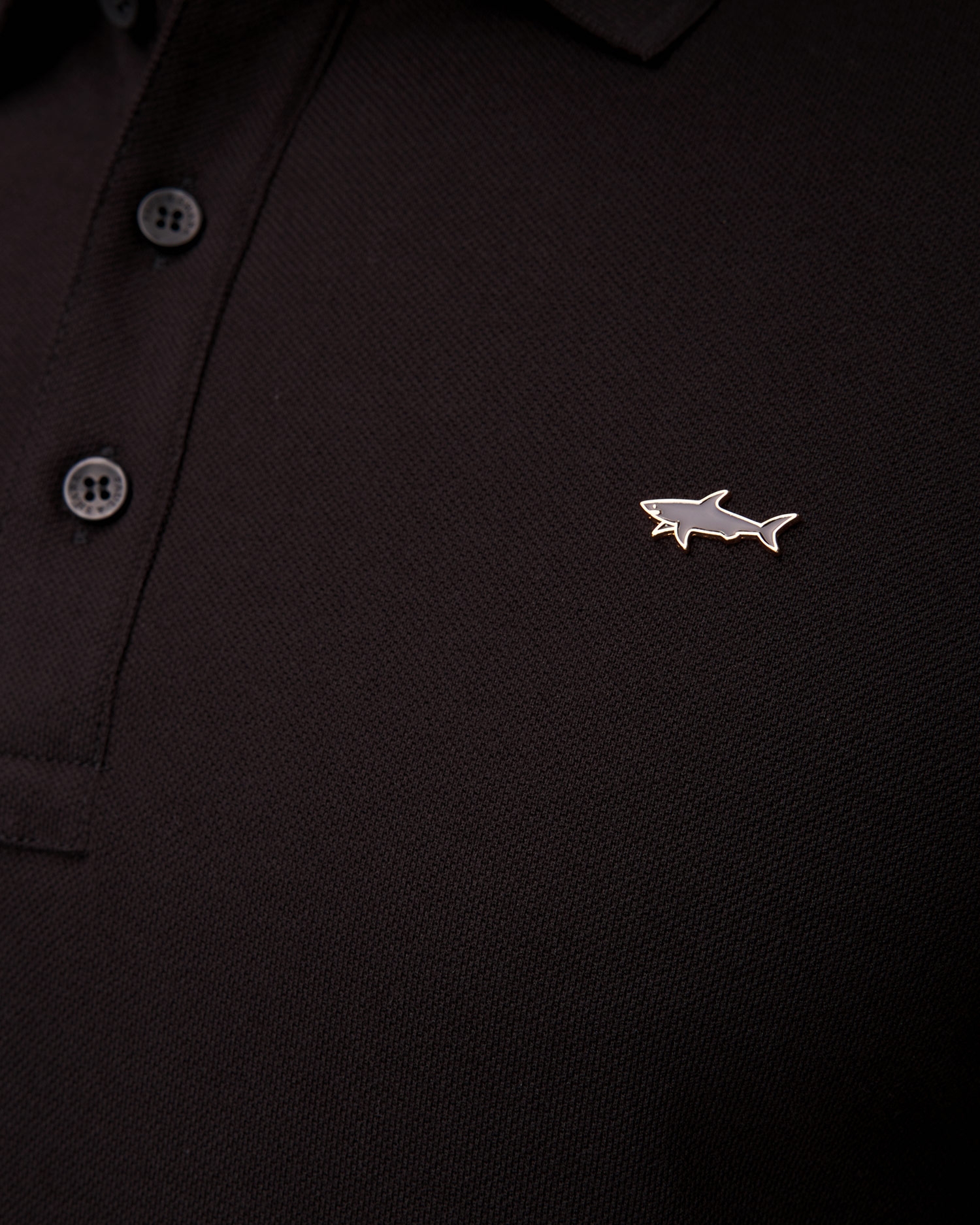 Černá pánská polokošile Paul&Shark