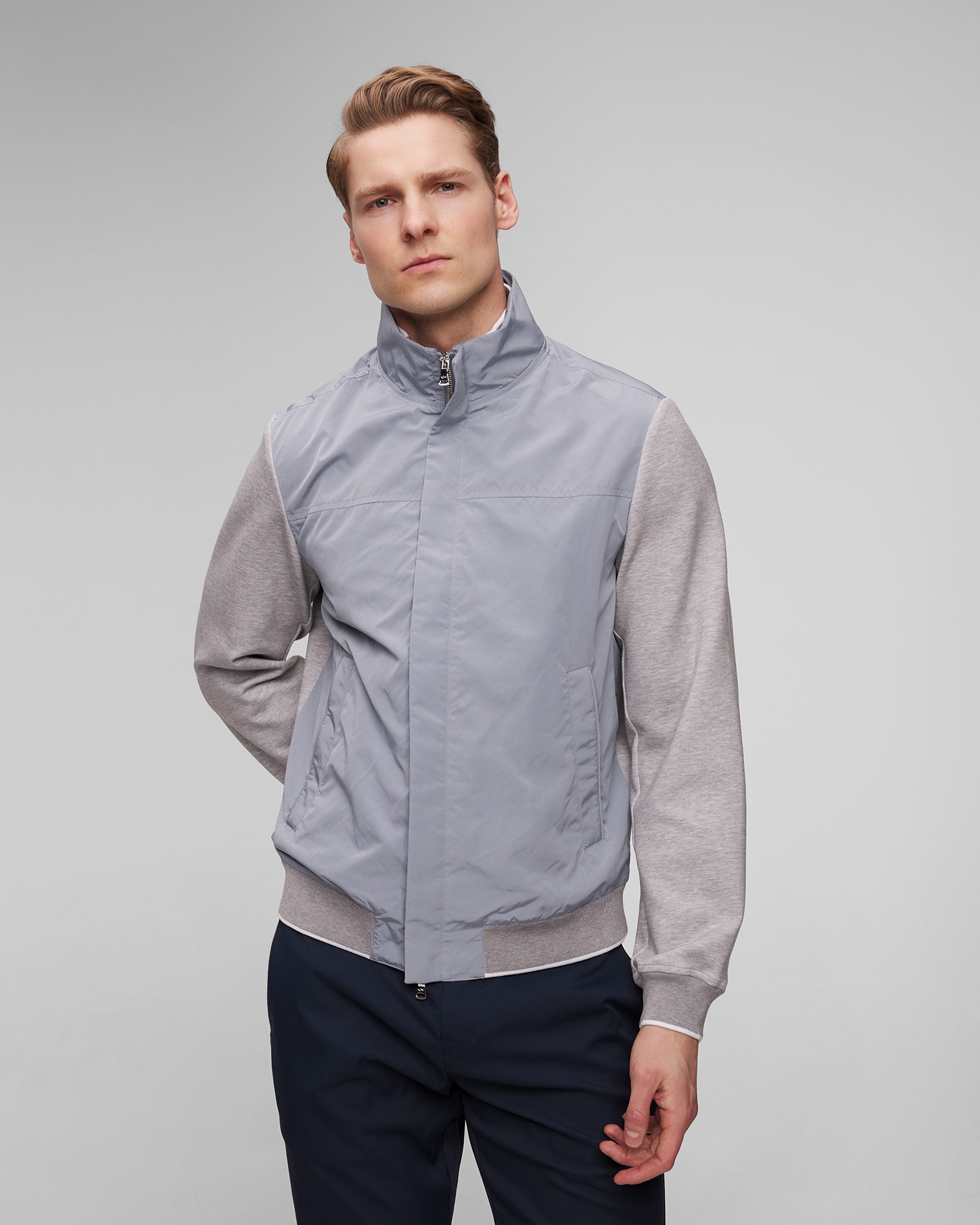 Pánská šedá mikina Paul&Shark