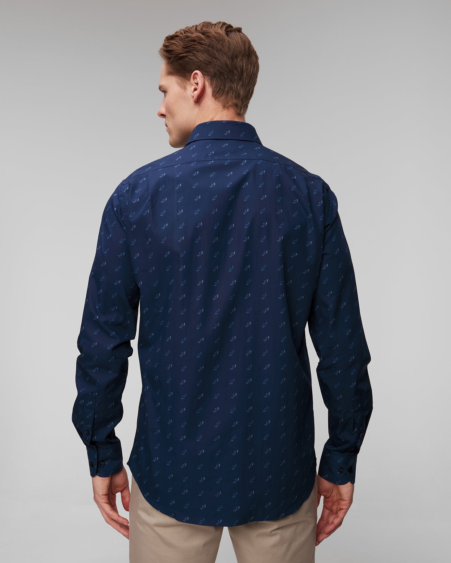 Tmavě modrá pánská košile Paul&Shark