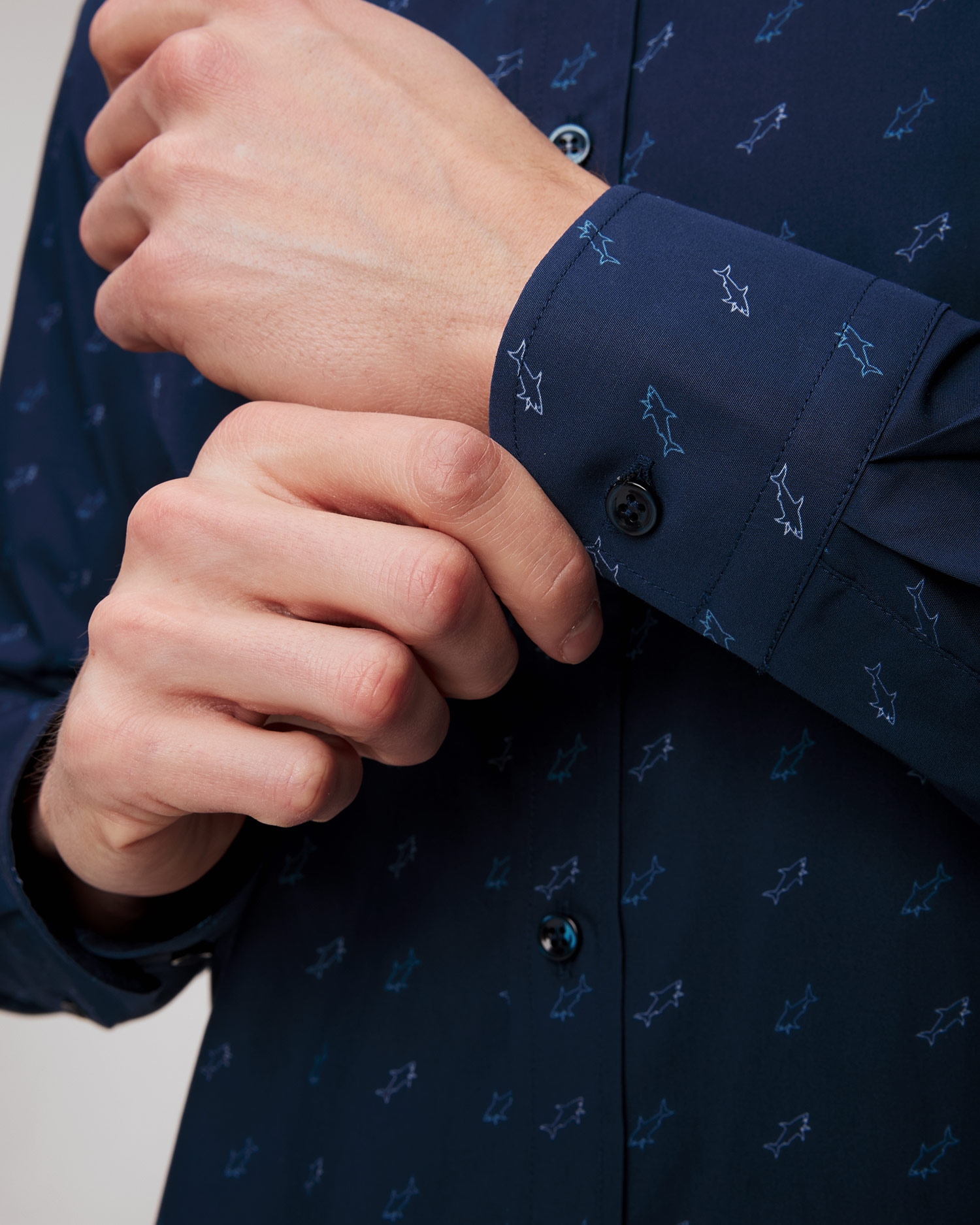 Tmavě modrá pánská košile Paul&Shark