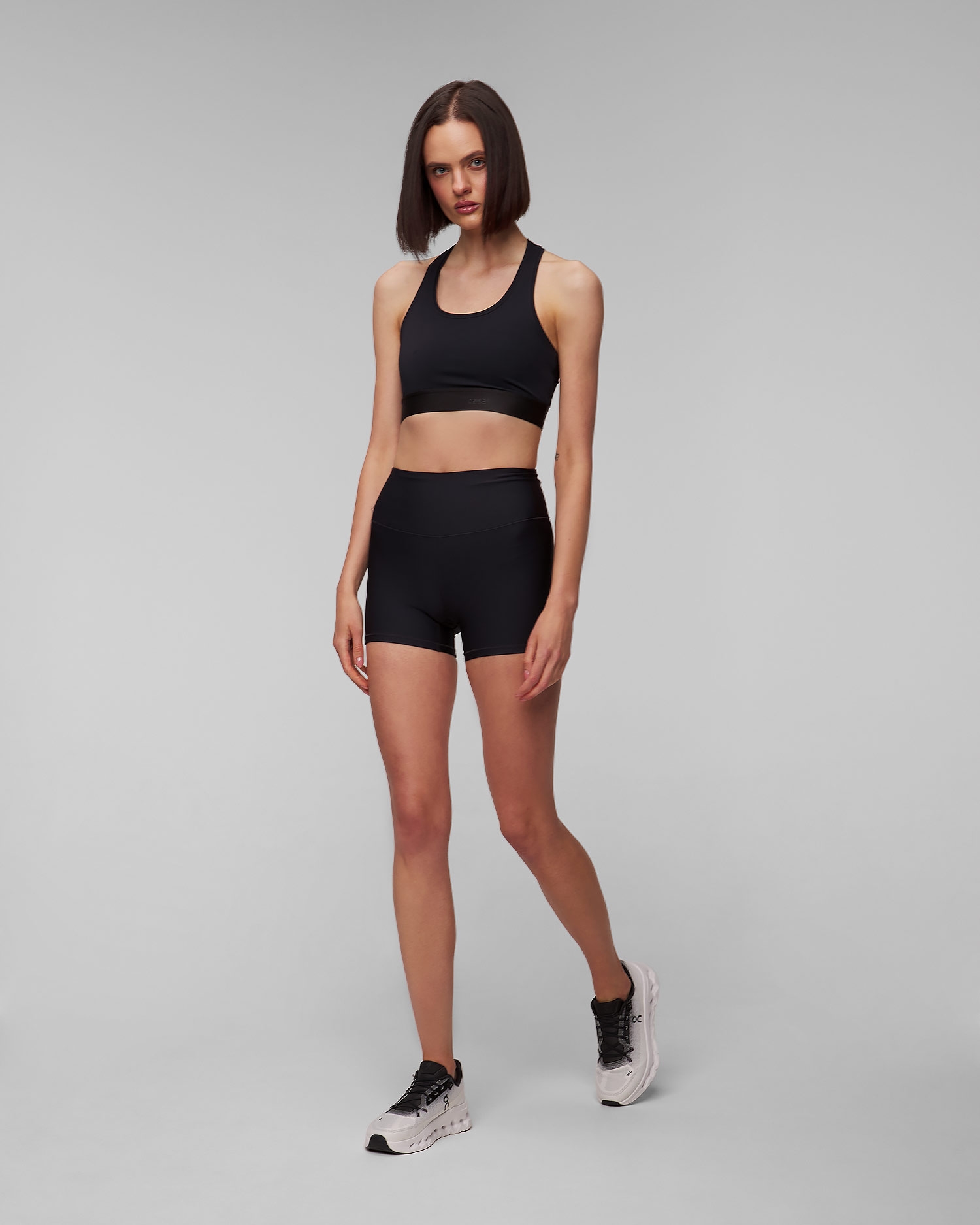 Černá dámská sportovní podprsenka Casall Graphic Sports Bra