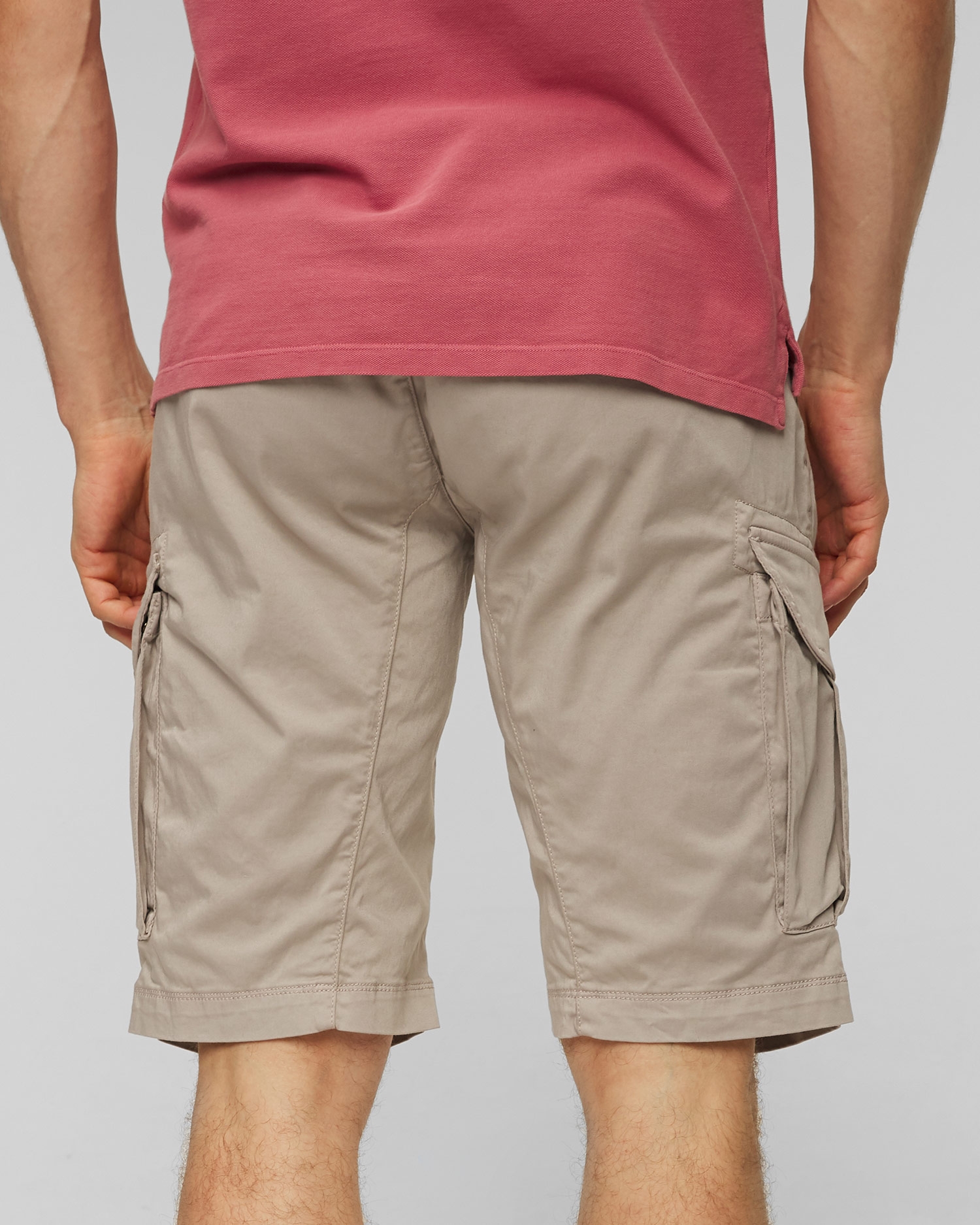 Šedé pánské kraťasy C.P. Company