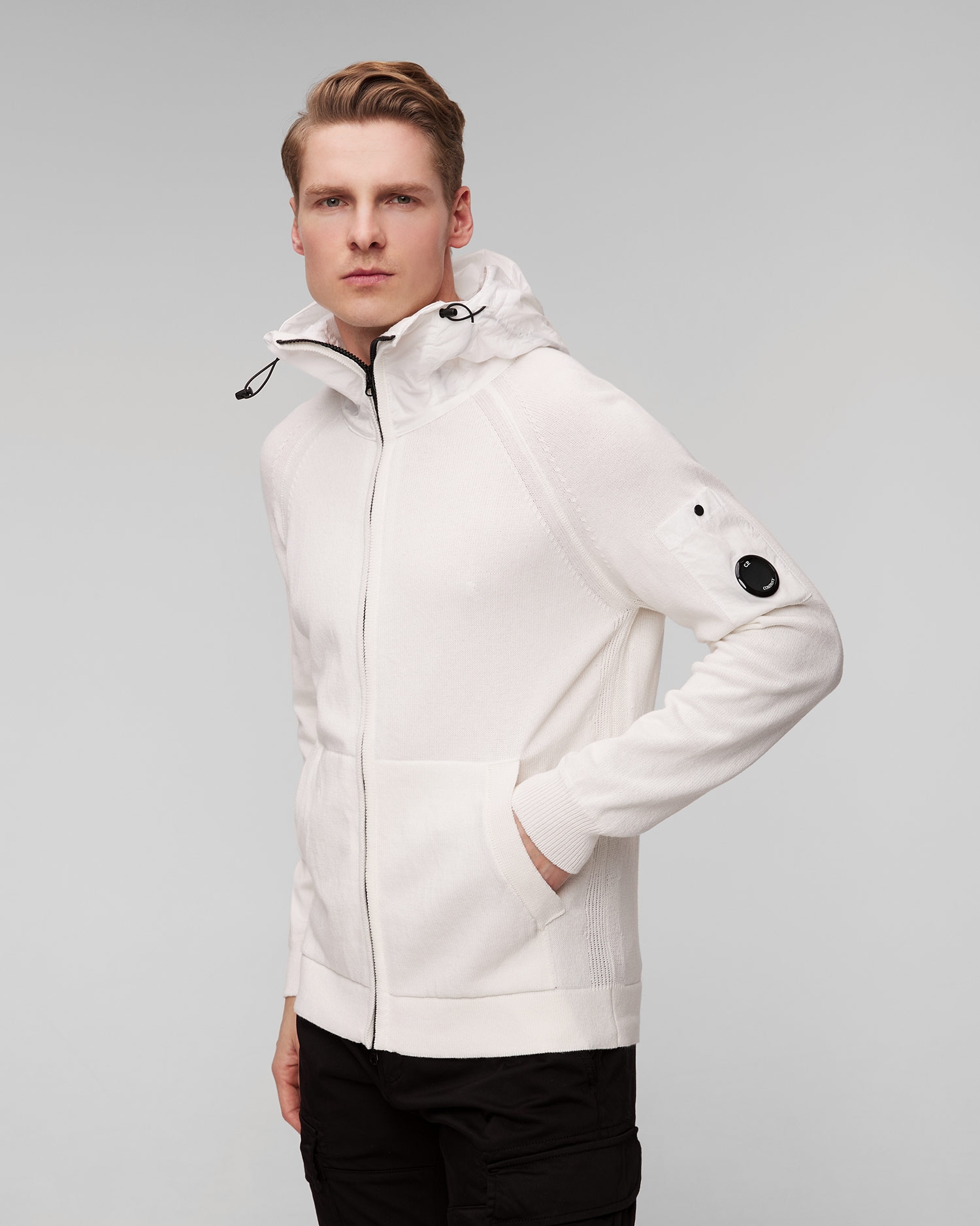 Bílá pánská mikina C.P. Company