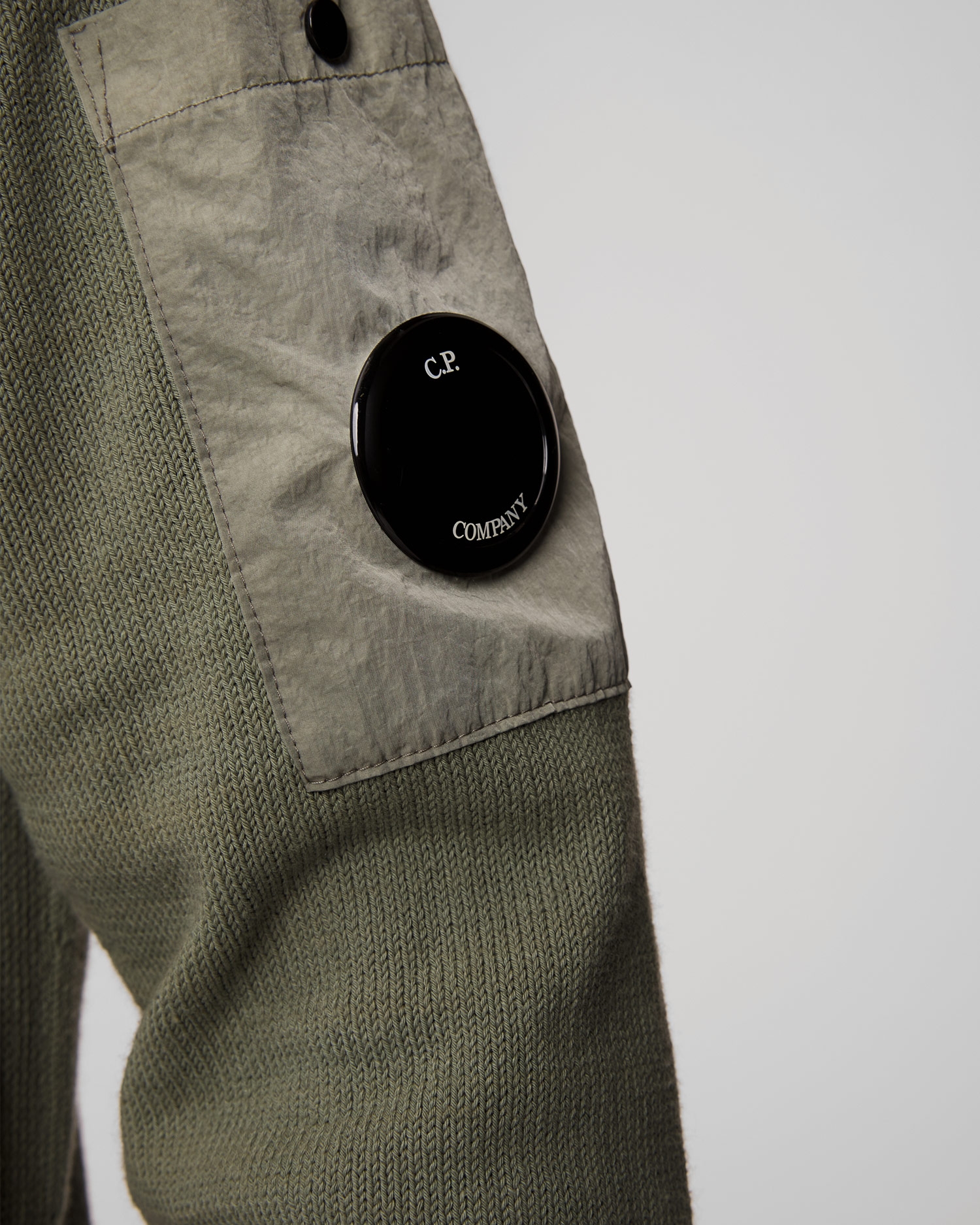 Pánská khaki mikina C.P. Company