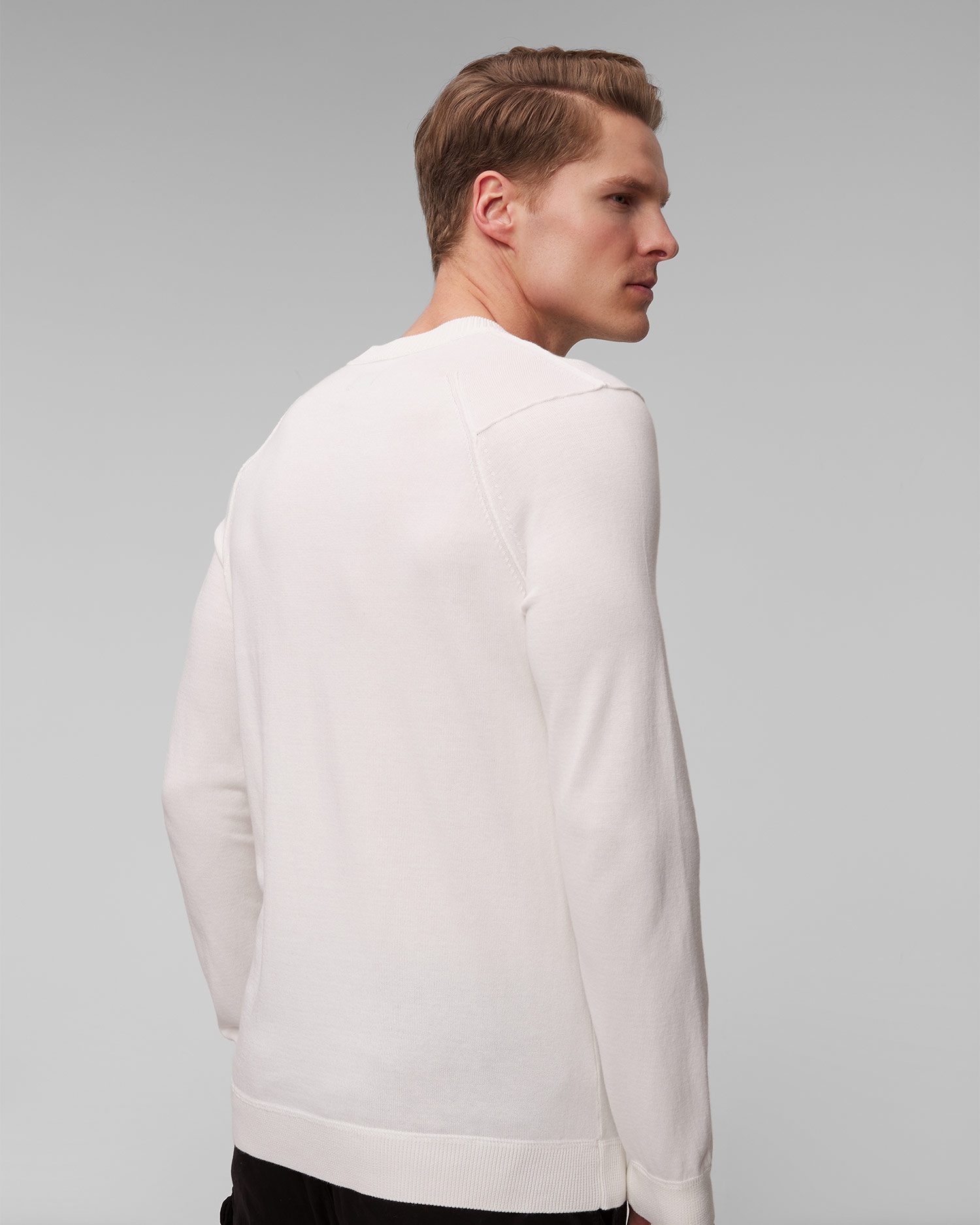 Bílý pánský svetr C.P. Company