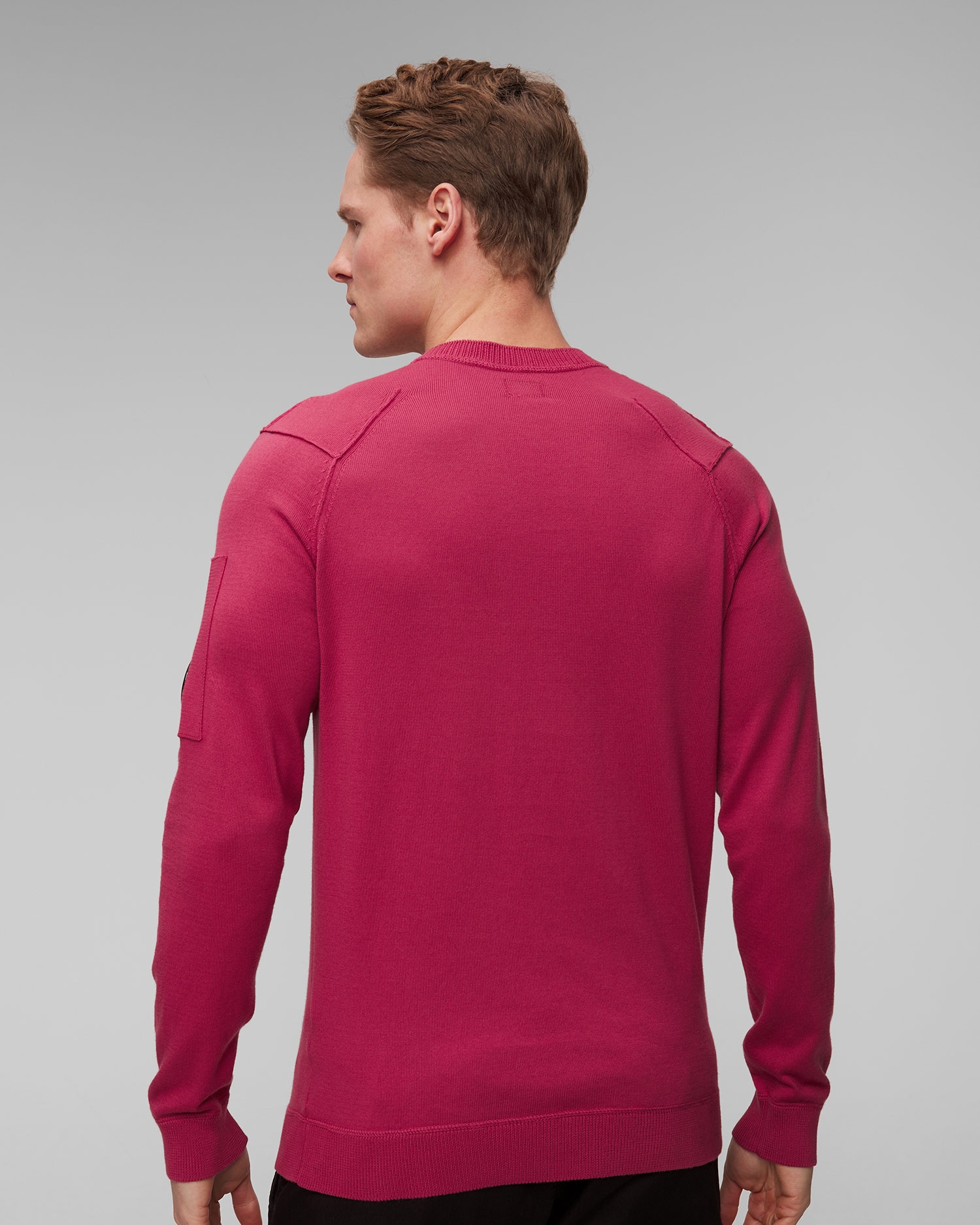 Pánský svetr C.P. Company v Bordó Barvě