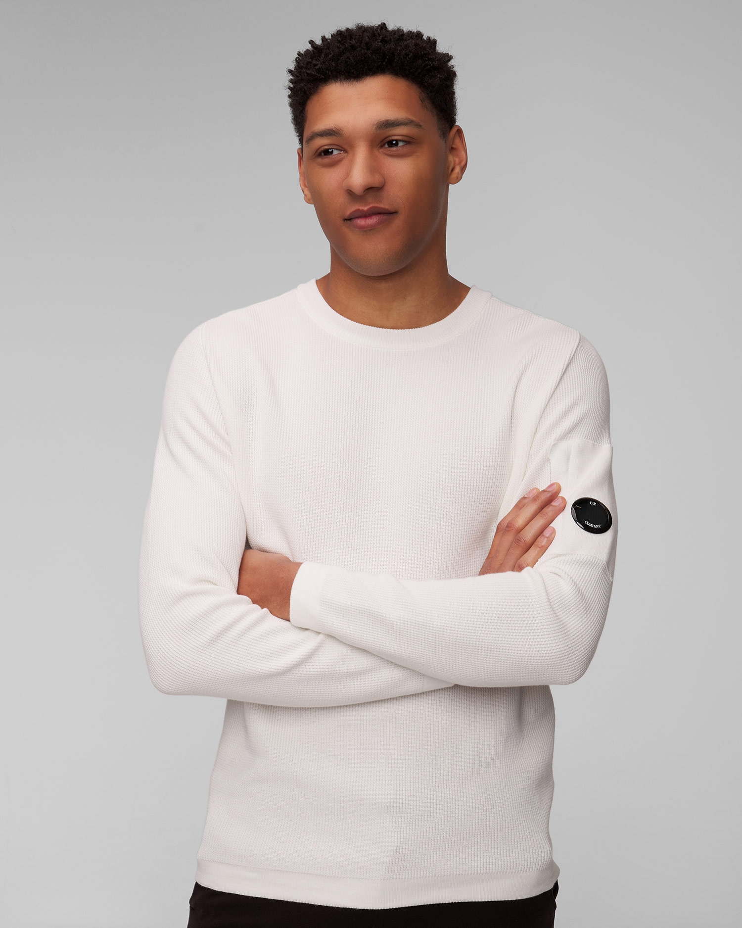 Bílý pánský svetr C.P. Company
