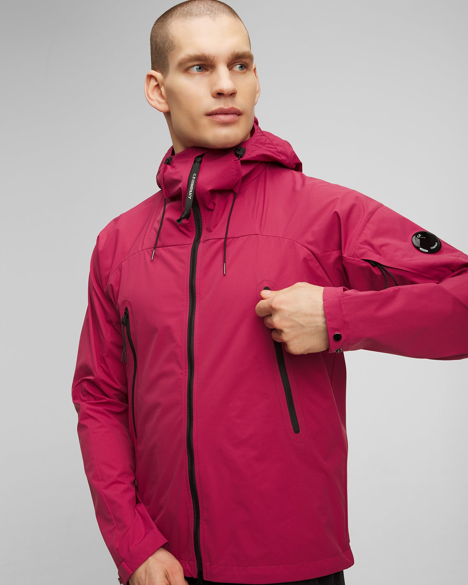 Růžová pánská bunda C.P. Company Pro-Tek