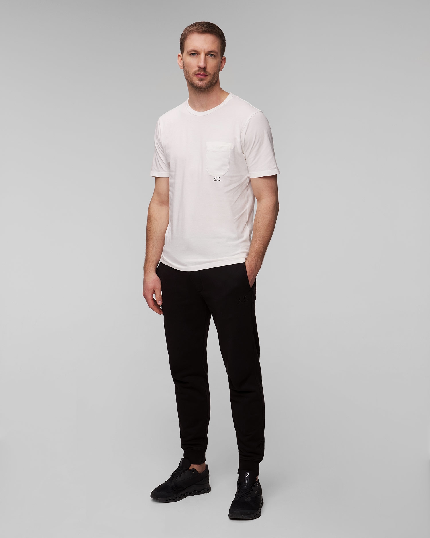 Pánské černé kalhoty C.P. Company