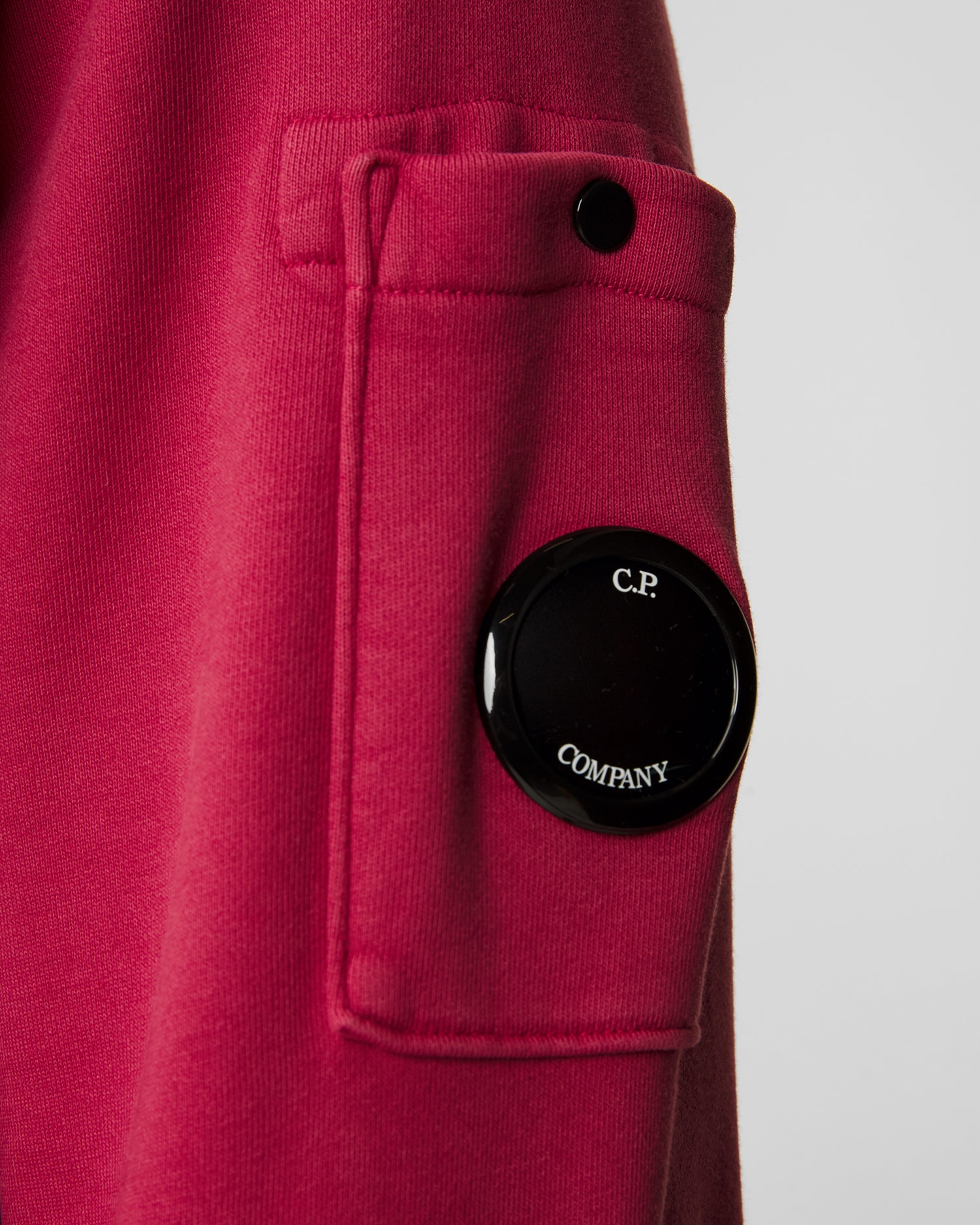 Růžová pánská mikina s kapucou C.P. Company