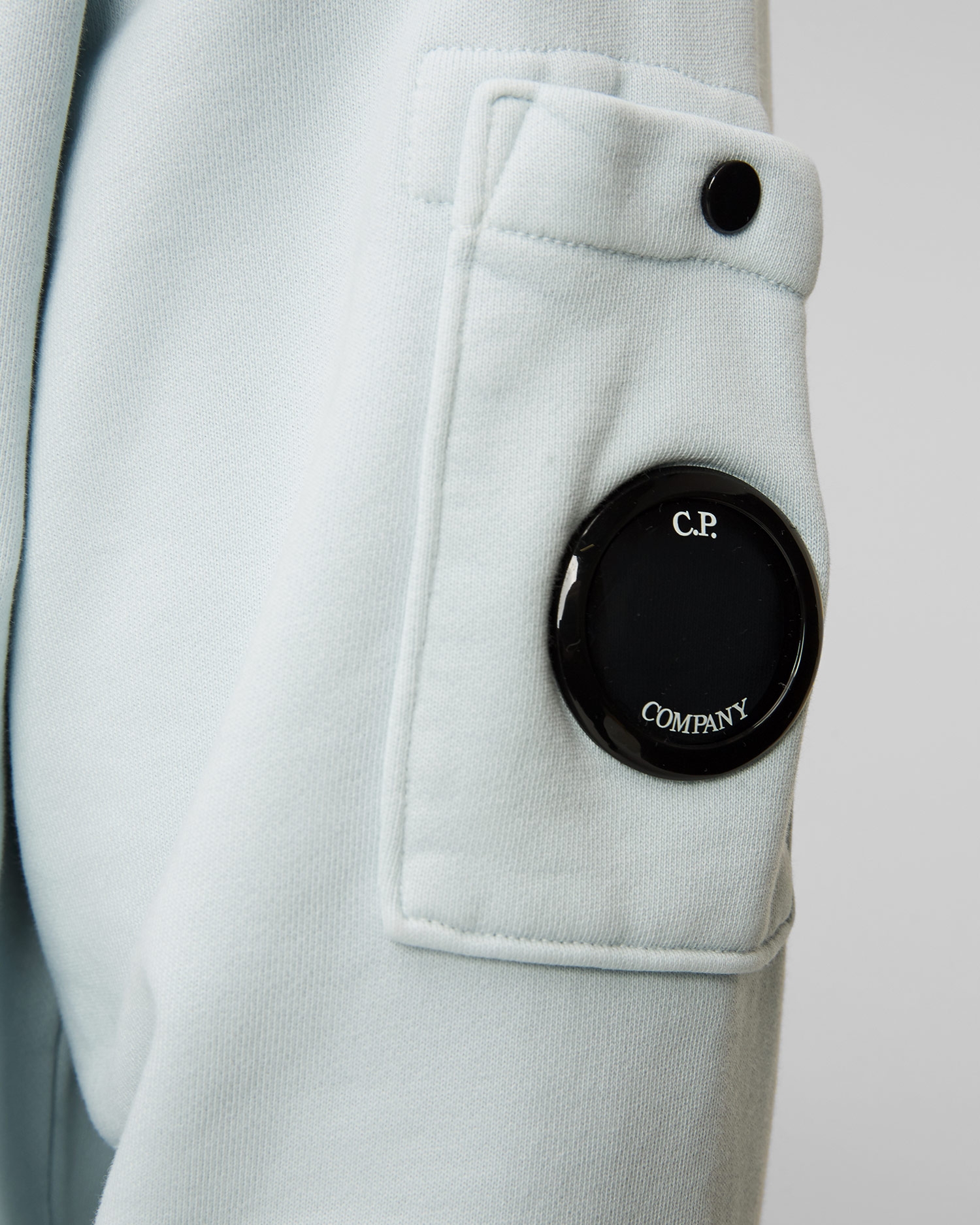 Modrá pánská mikina s kapucou C.P. Company