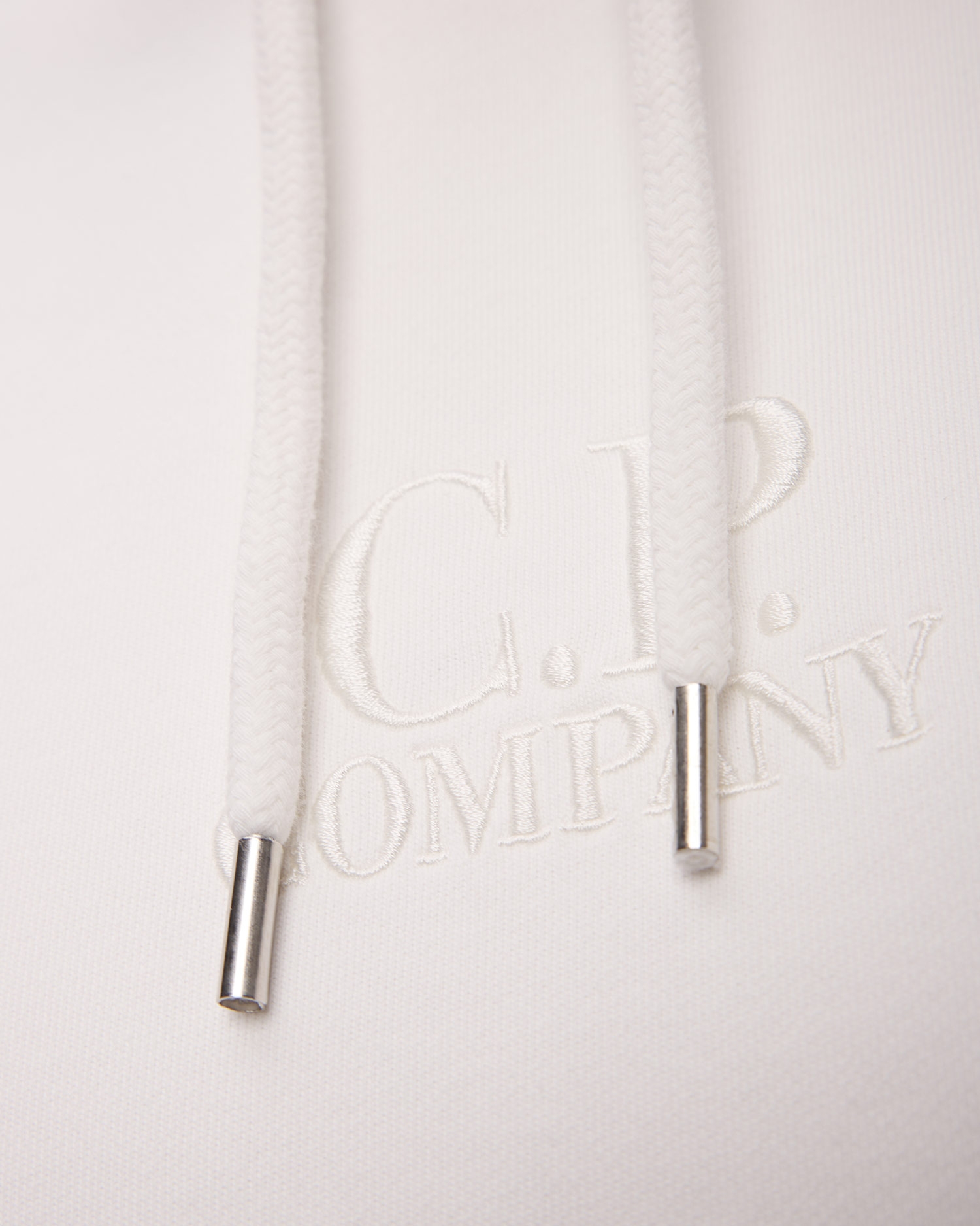 Bílá pánská mikina s kapucou C.P. Company