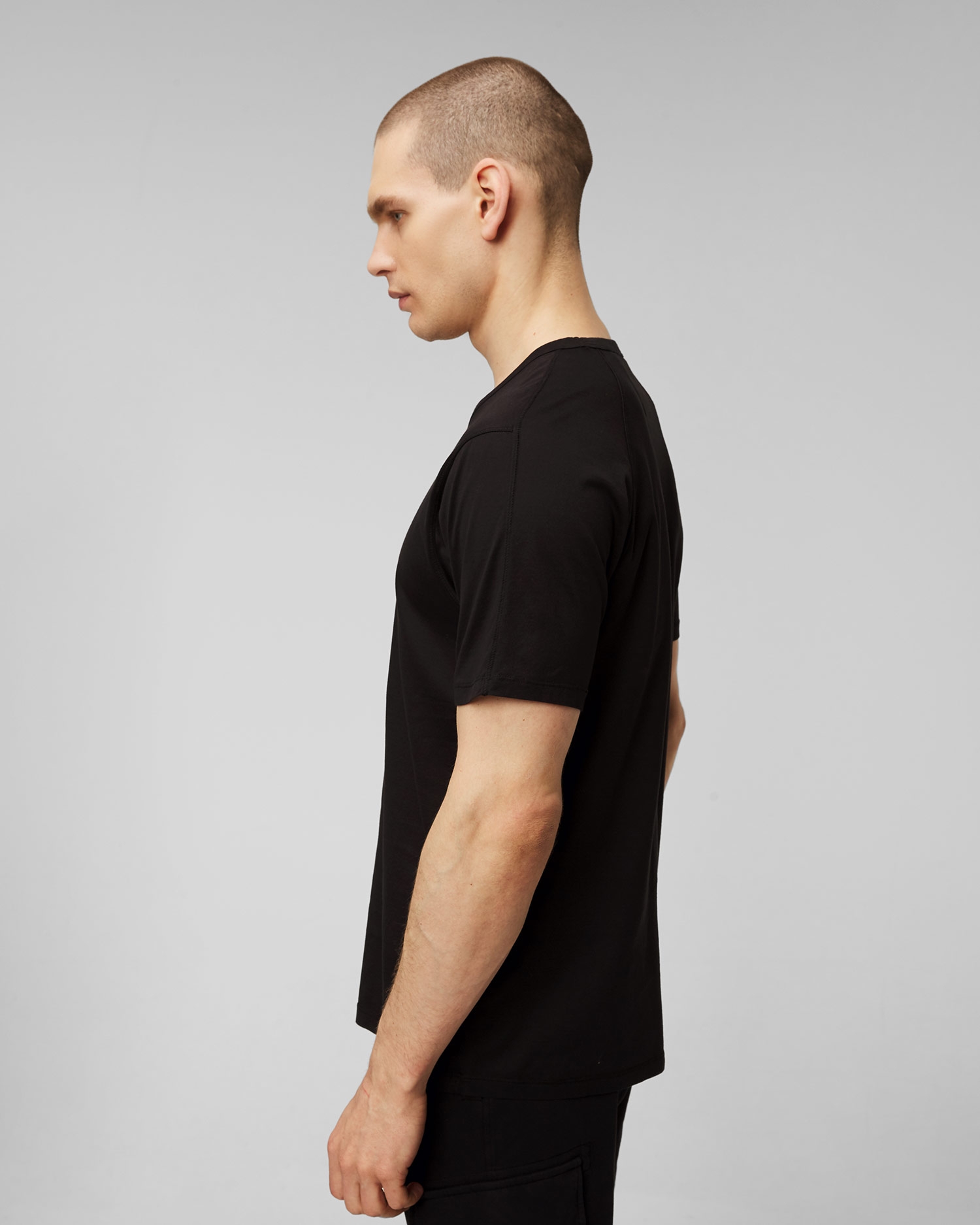 Černé pánské tričko C.P. Company