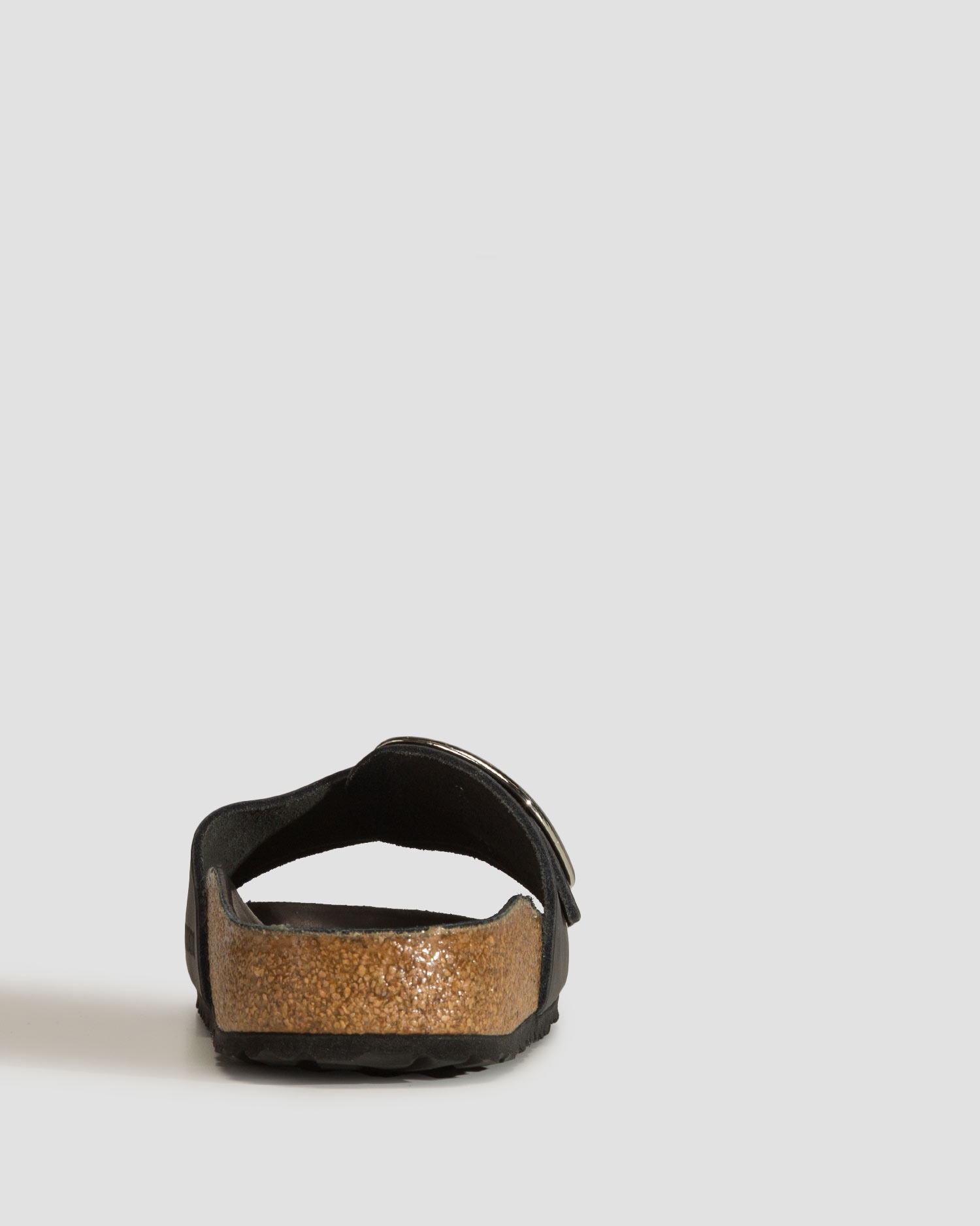 Černé dámské pantofle Birkenstock Madrid Oiled Leather Narrow