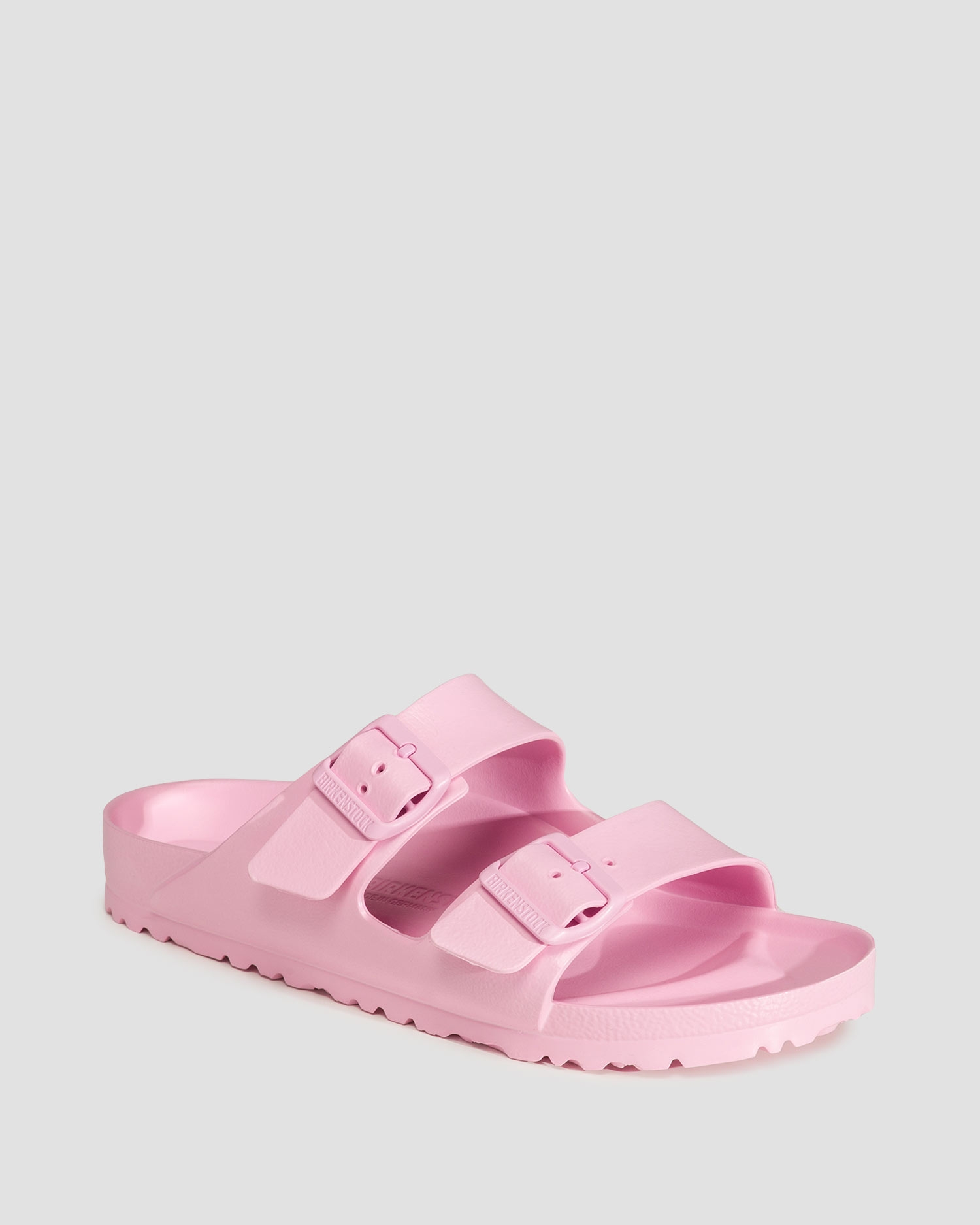 Růžové dámské pantofle Birkenstock Arizona Essentials Eva Narrow