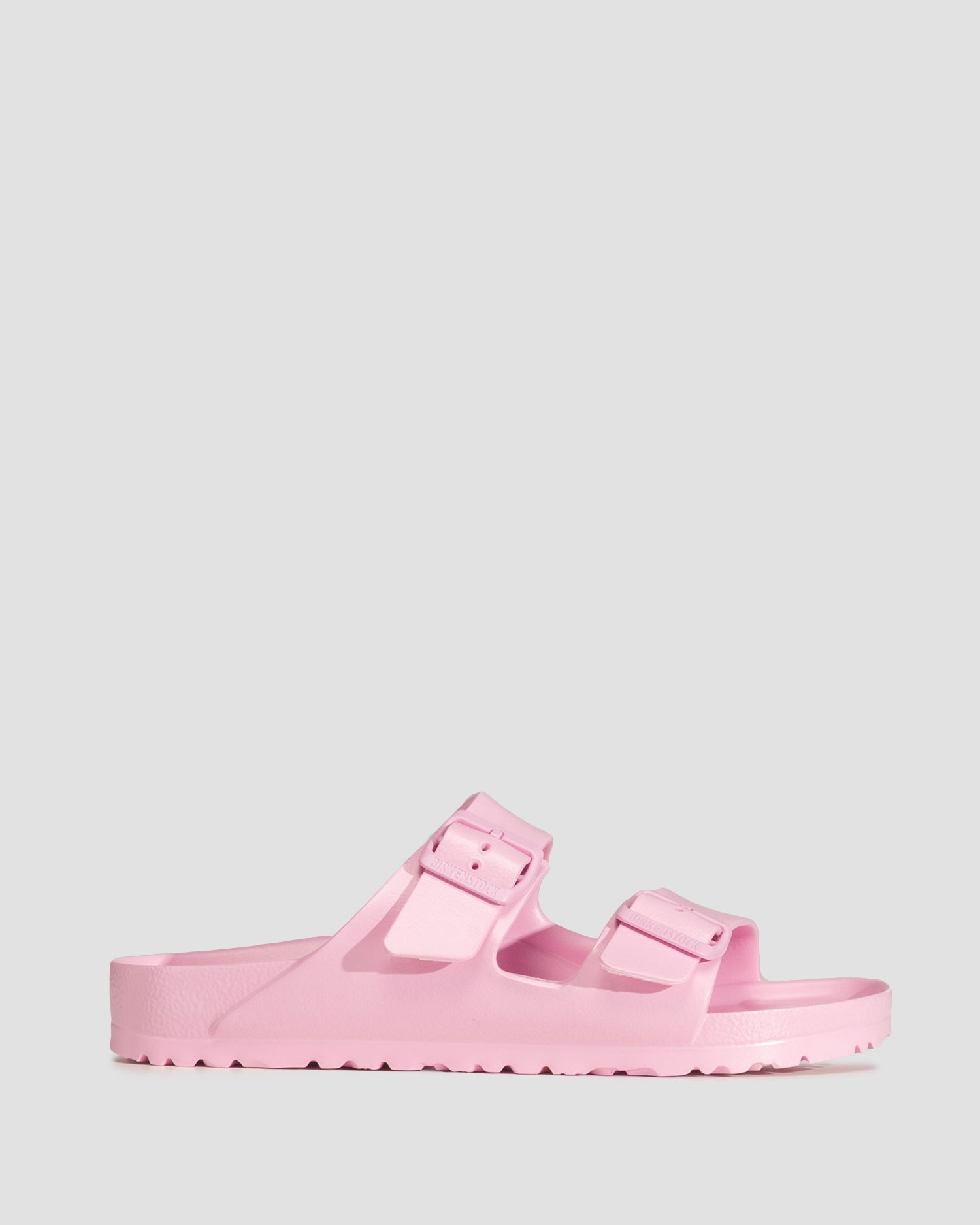 Růžové dámské pantofle Birkenstock Arizona Essentials Eva Narrow