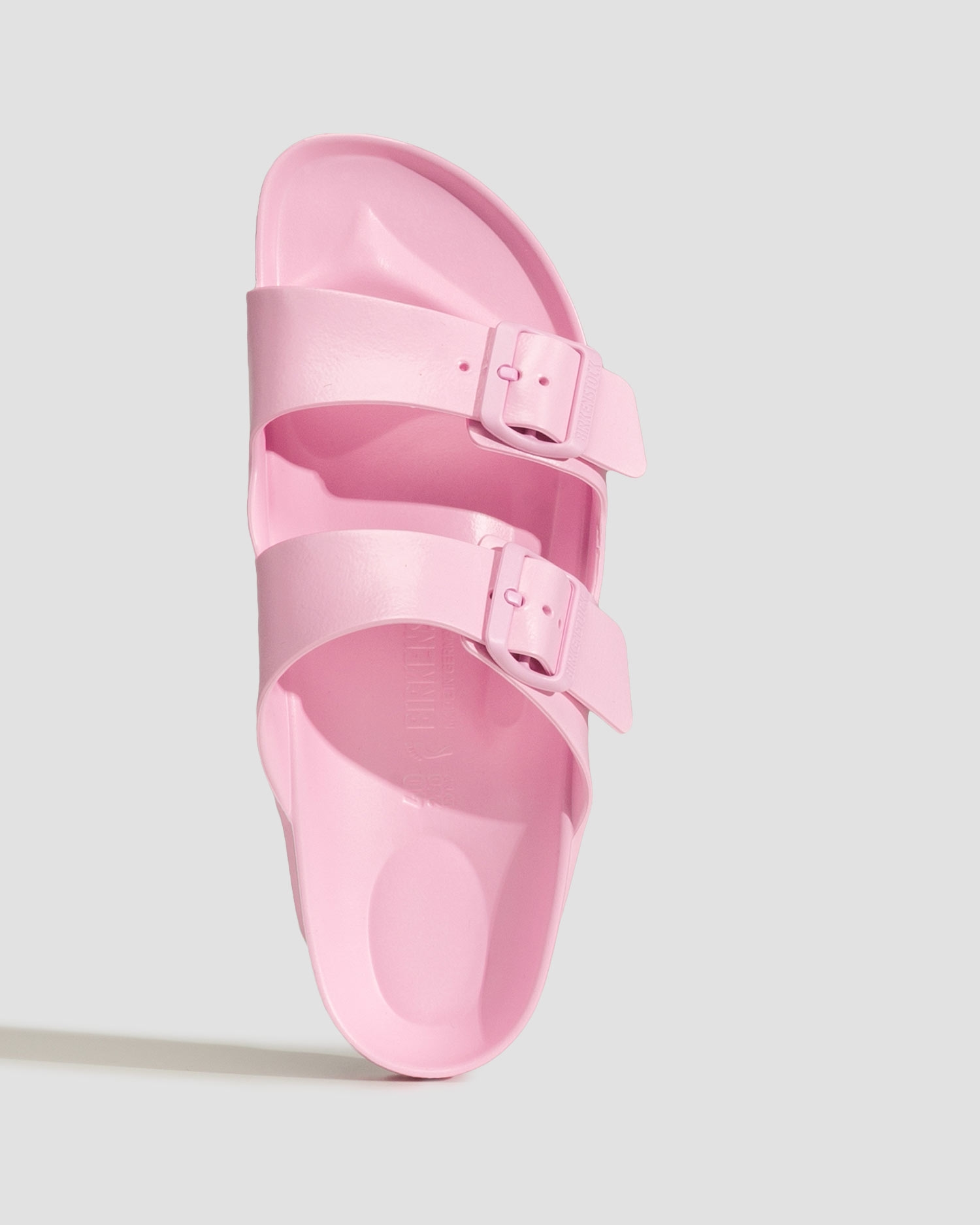 Růžové dámské pantofle Birkenstock Arizona Essentials Eva Narrow