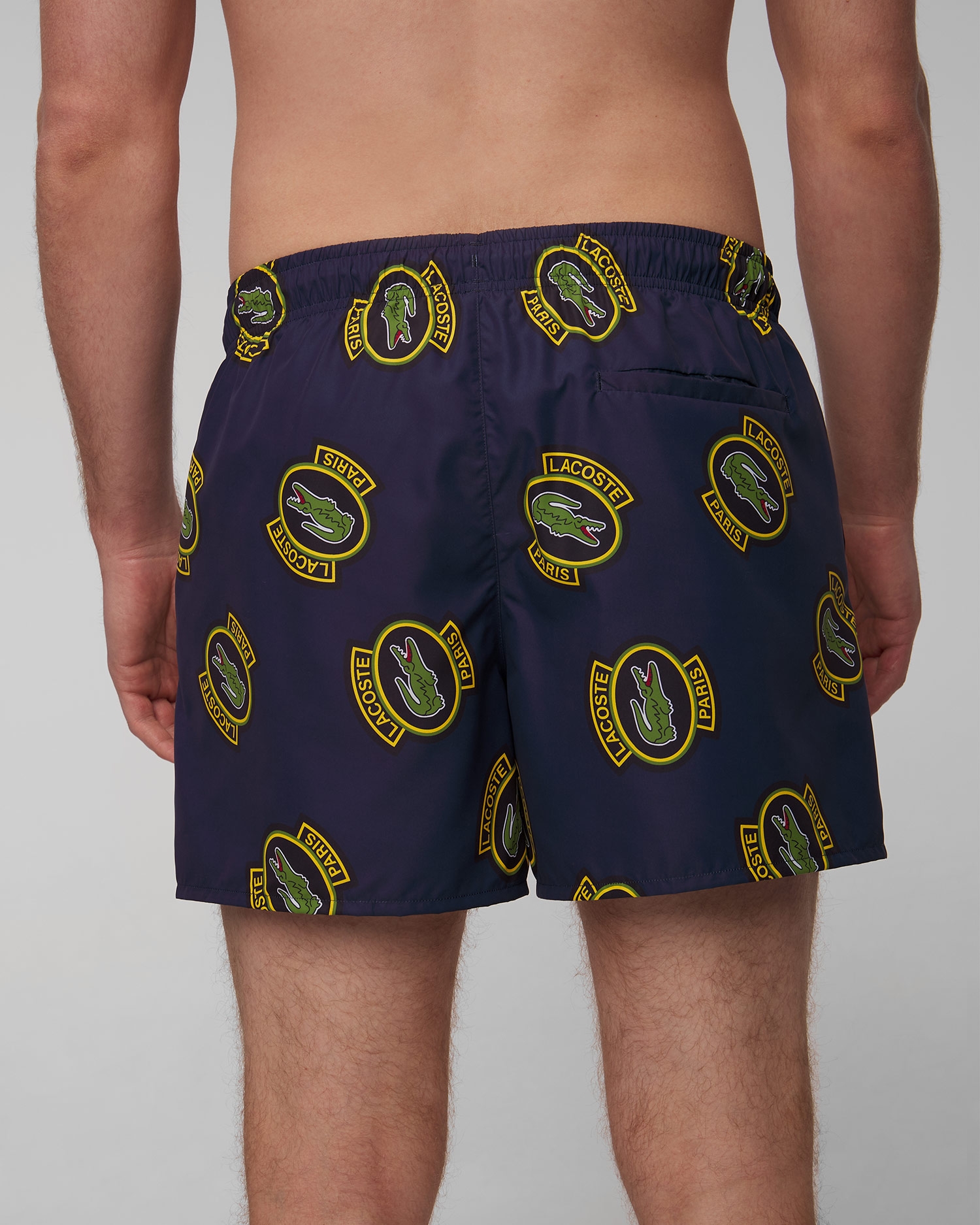 Pánské tmavě modré plavky Lacoste MH7272