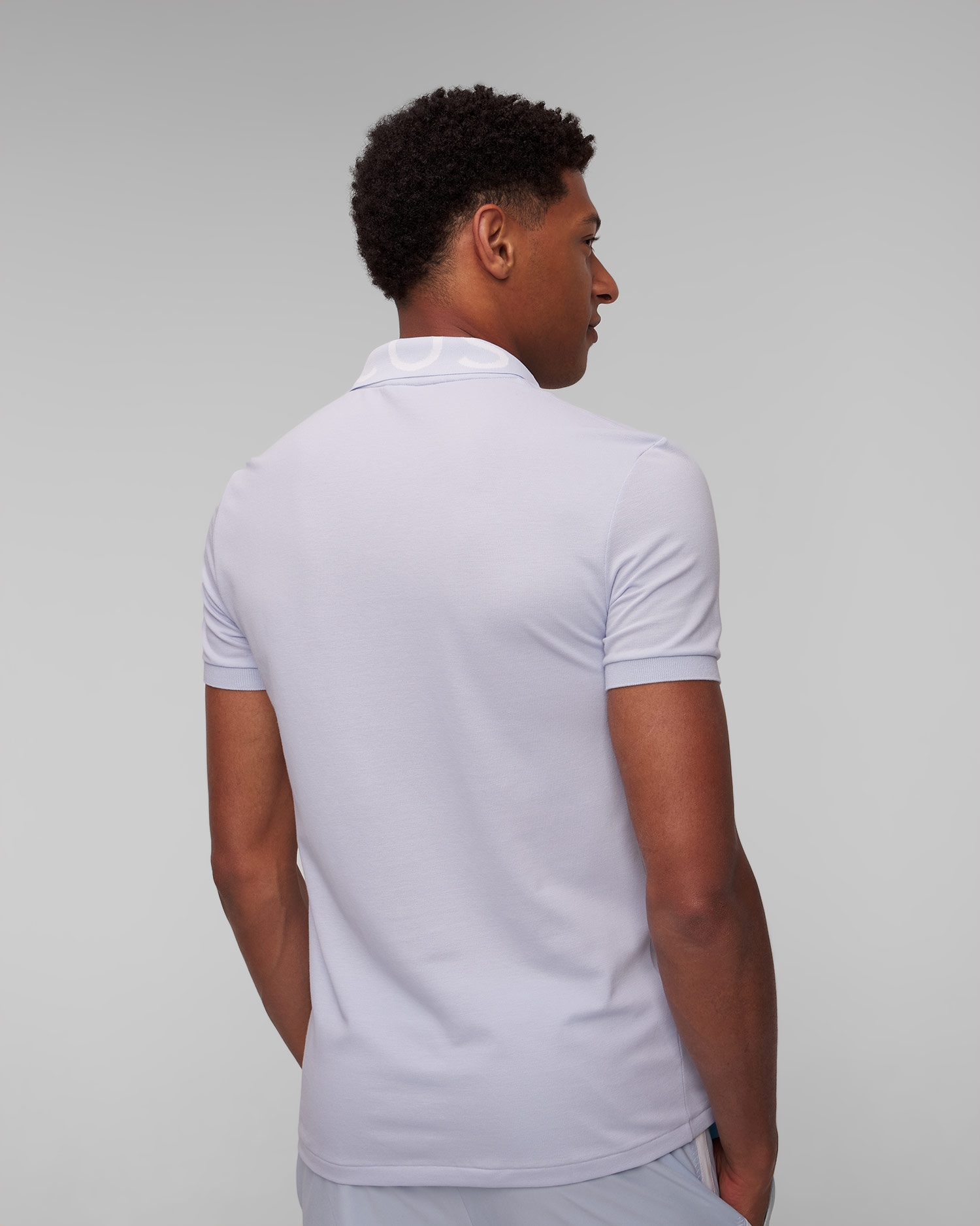 Světle modré pánské polo Lacoste PH7495