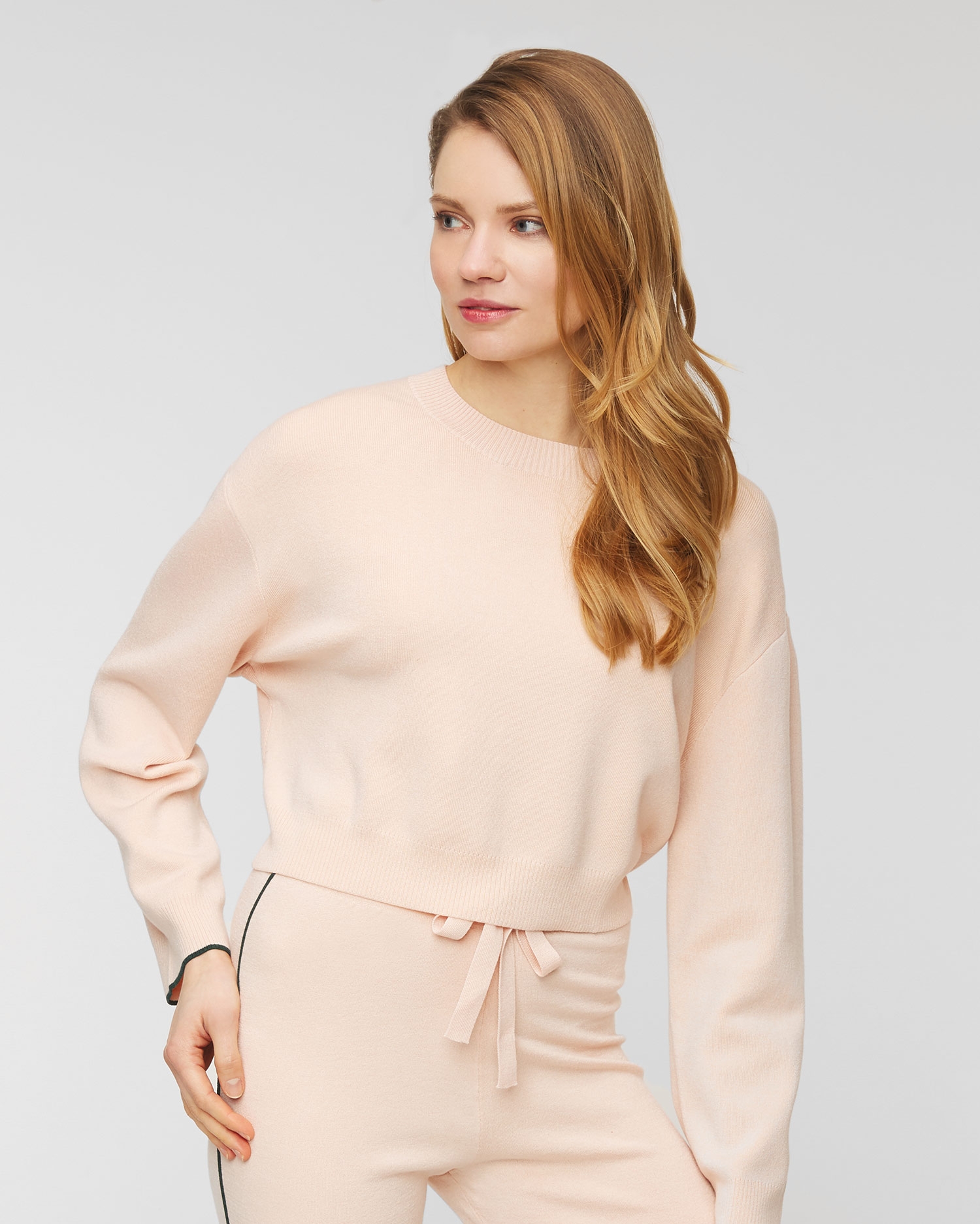 Mikina Live the Process KNIT CREWNECK