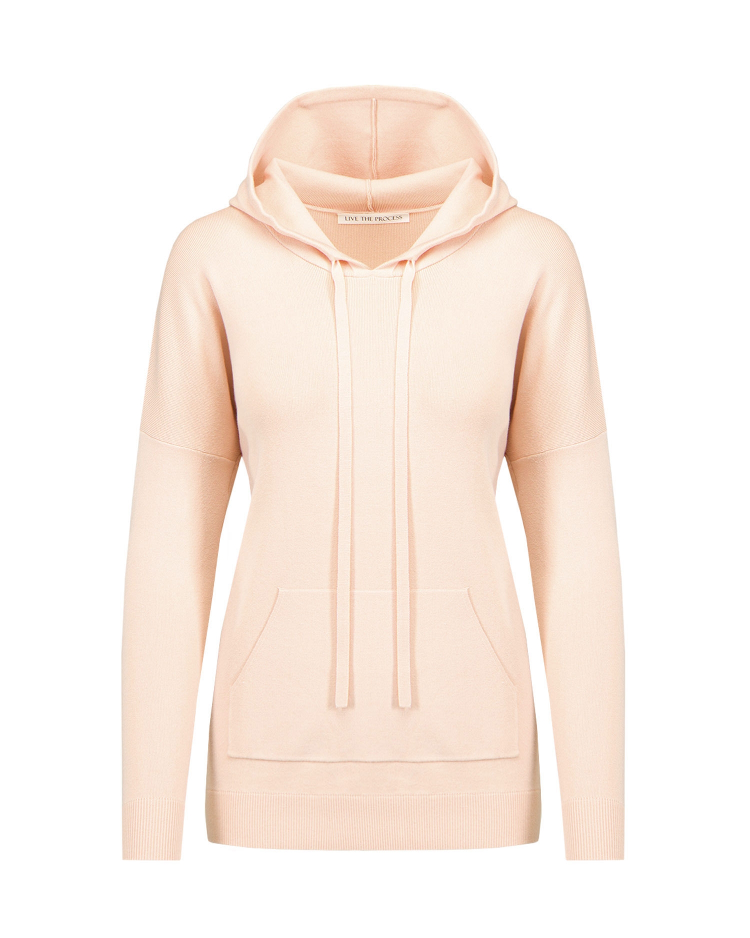 Mikina Live the Process OVERSIZED KNIT HOODIE