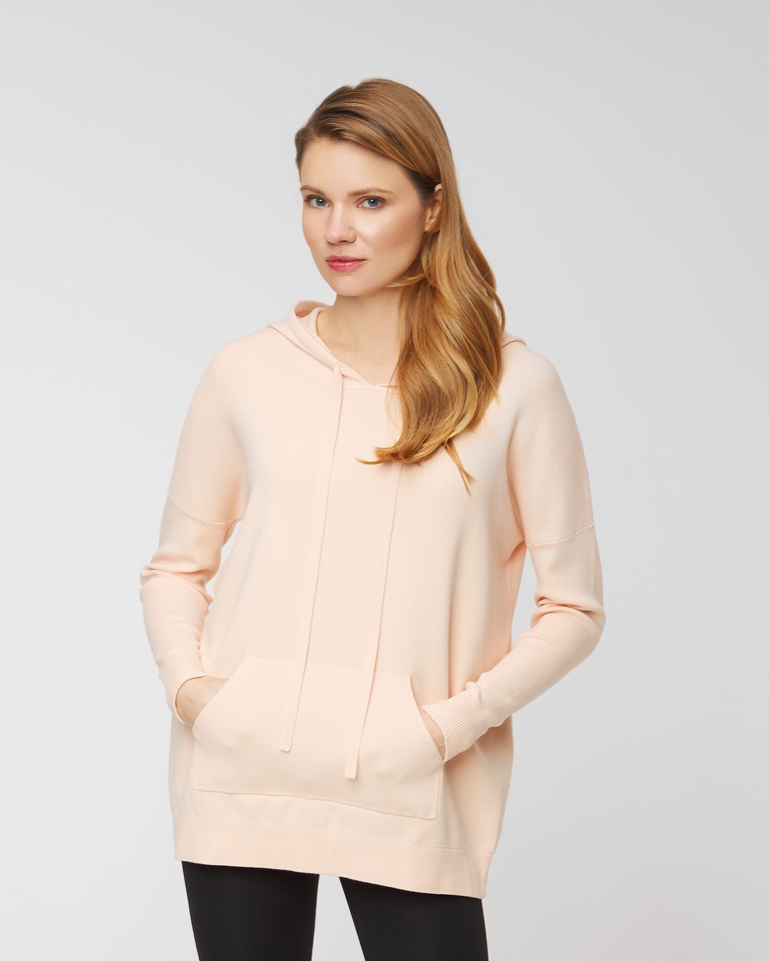 Mikina Live the Process OVERSIZED KNIT HOODIE