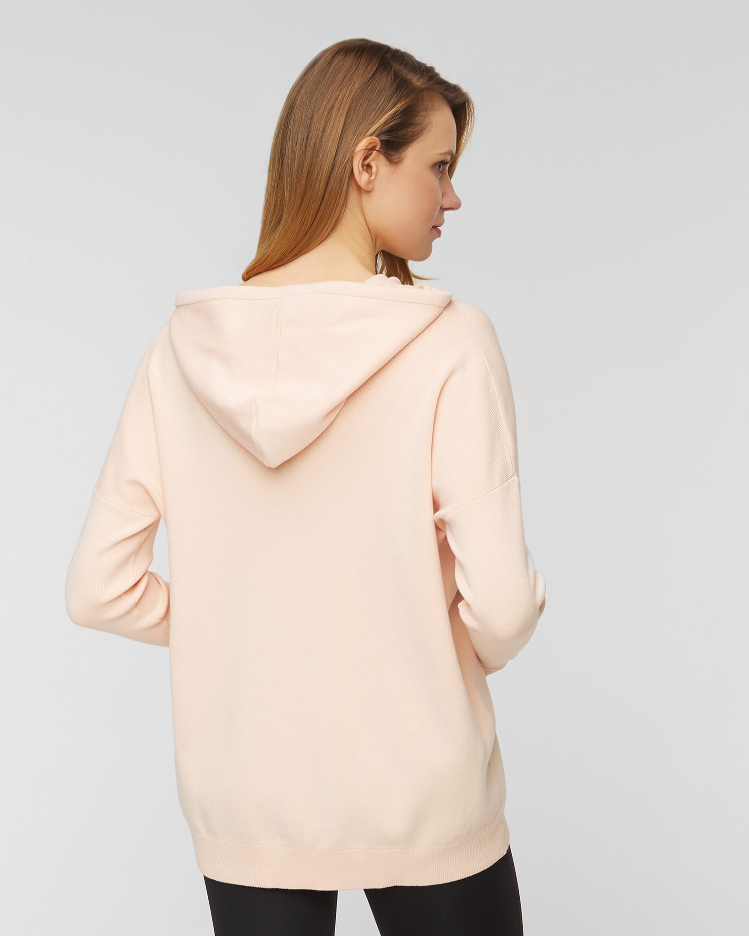 Mikina Live the Process OVERSIZED KNIT HOODIE