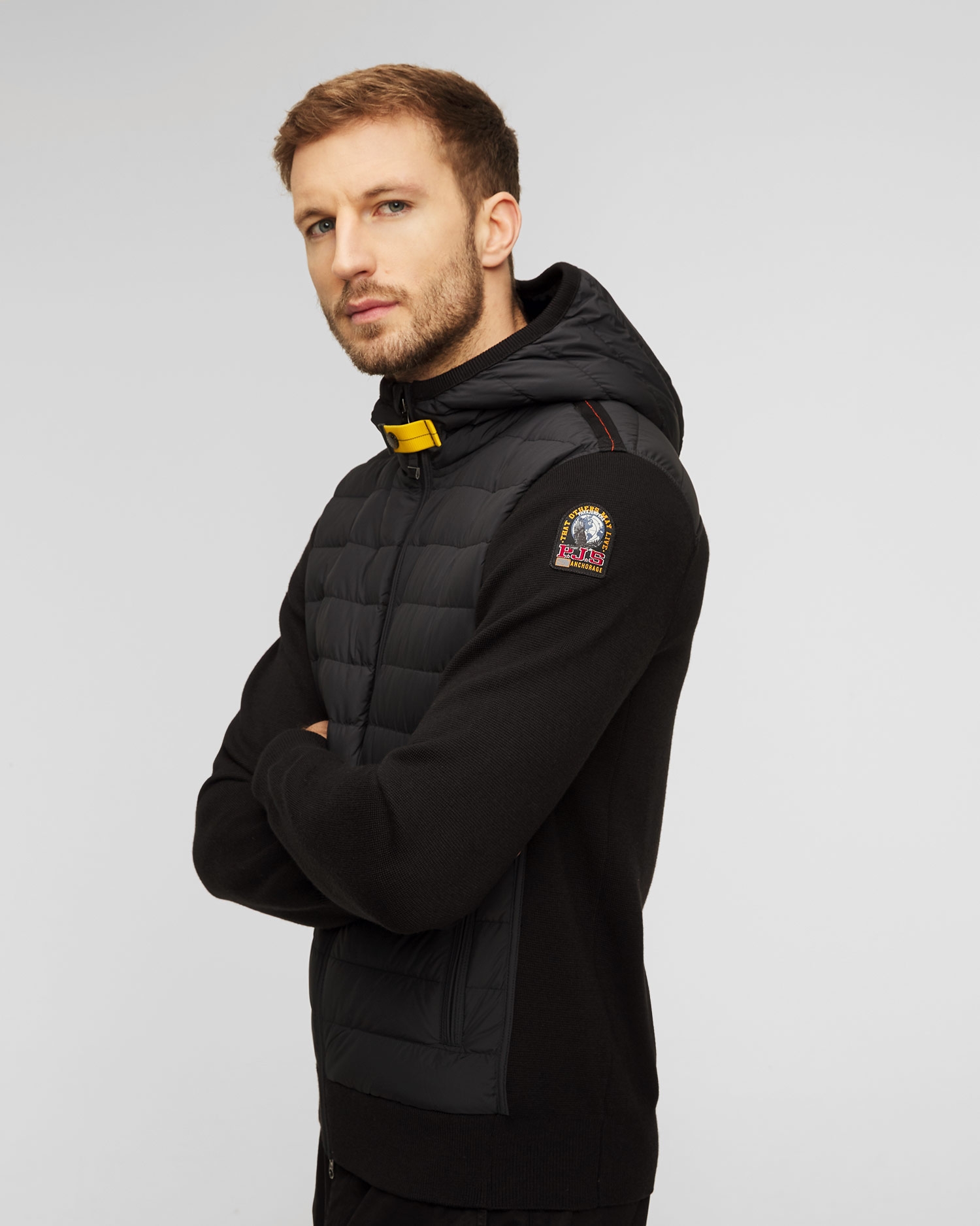 Černá pánská bundomikina Parajumpers Illuga