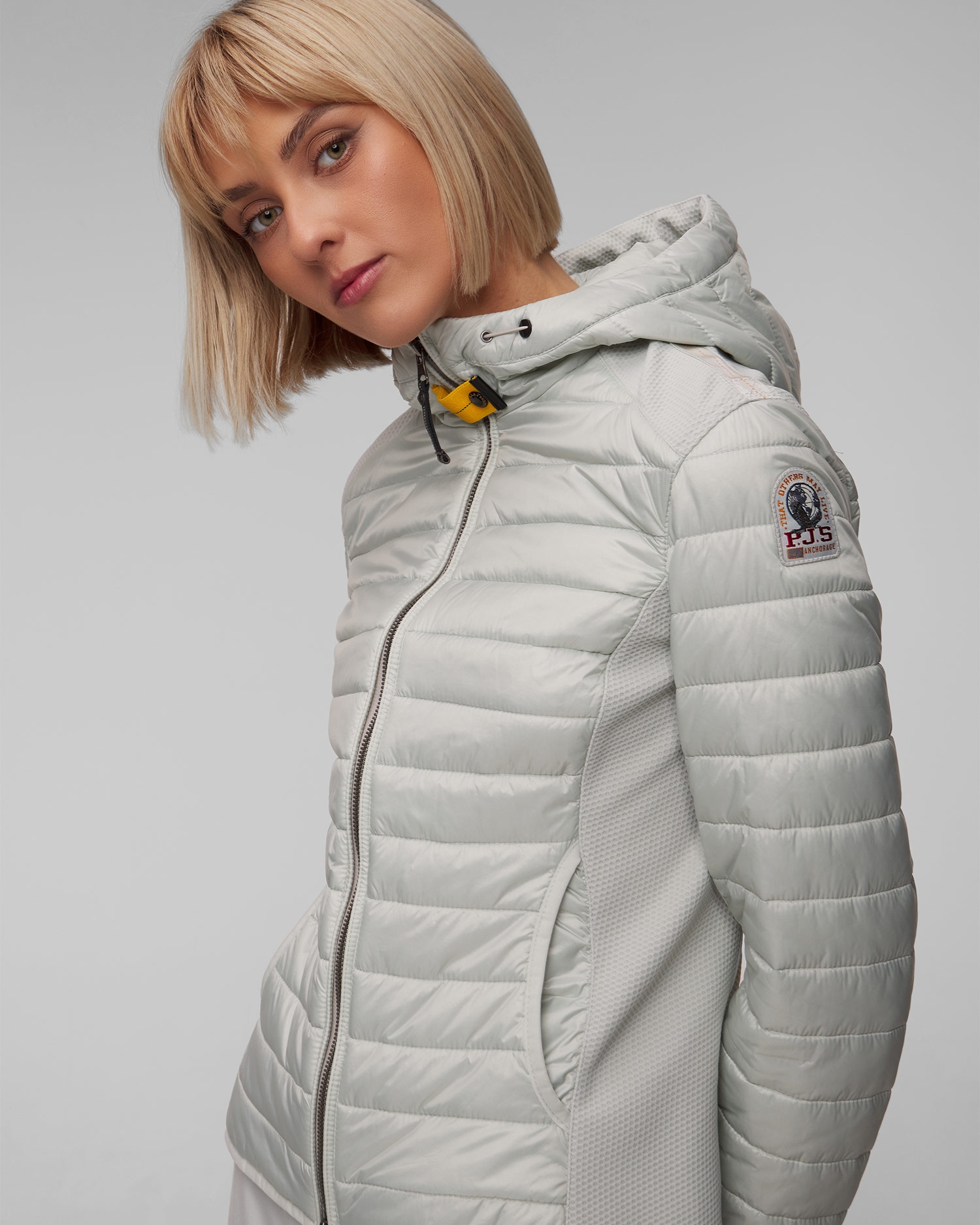 Šedá dámská bunda Parajumpers Kym