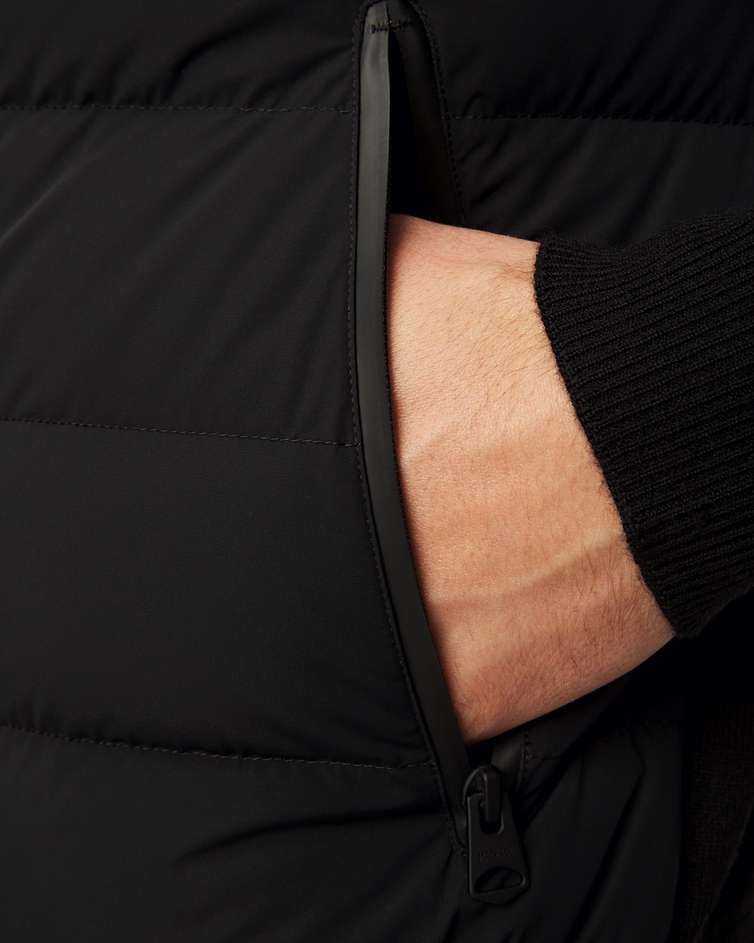 Černá pánská bundomikina Mackage Haney-City