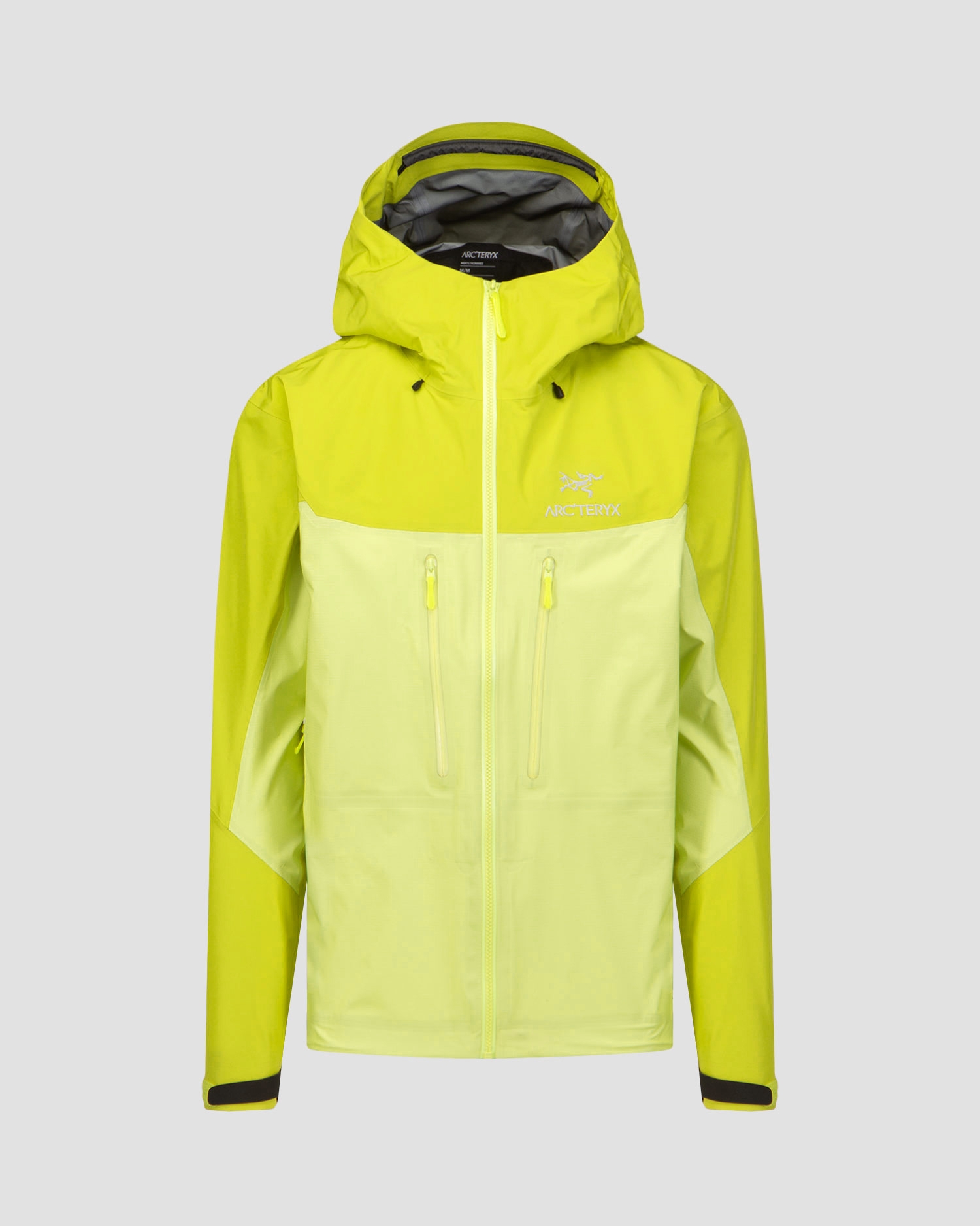 Pánská žlutá hardshellová bunda Arcteryx Alpha