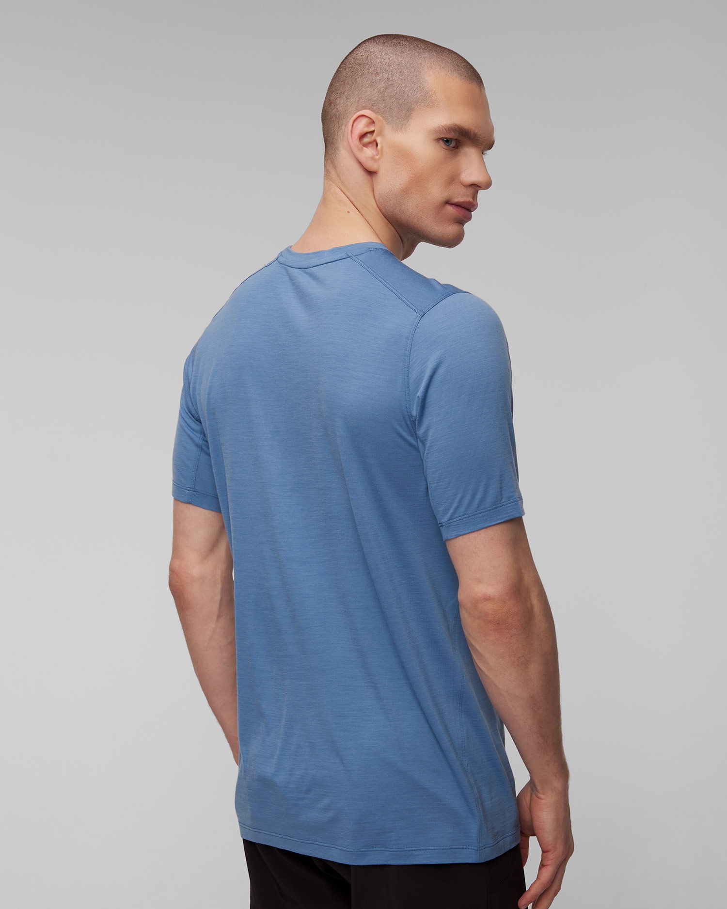 Modré pánské tričko Arcteryx Ionia MW Arc Logo SS M