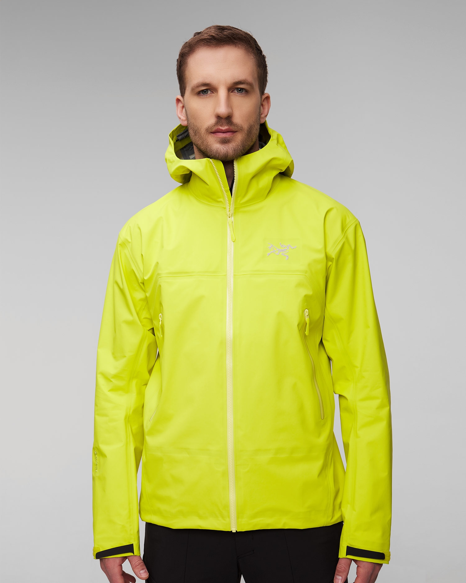 Žlutá pánská hardshellová bunda Arcteryx Beta Jacket M