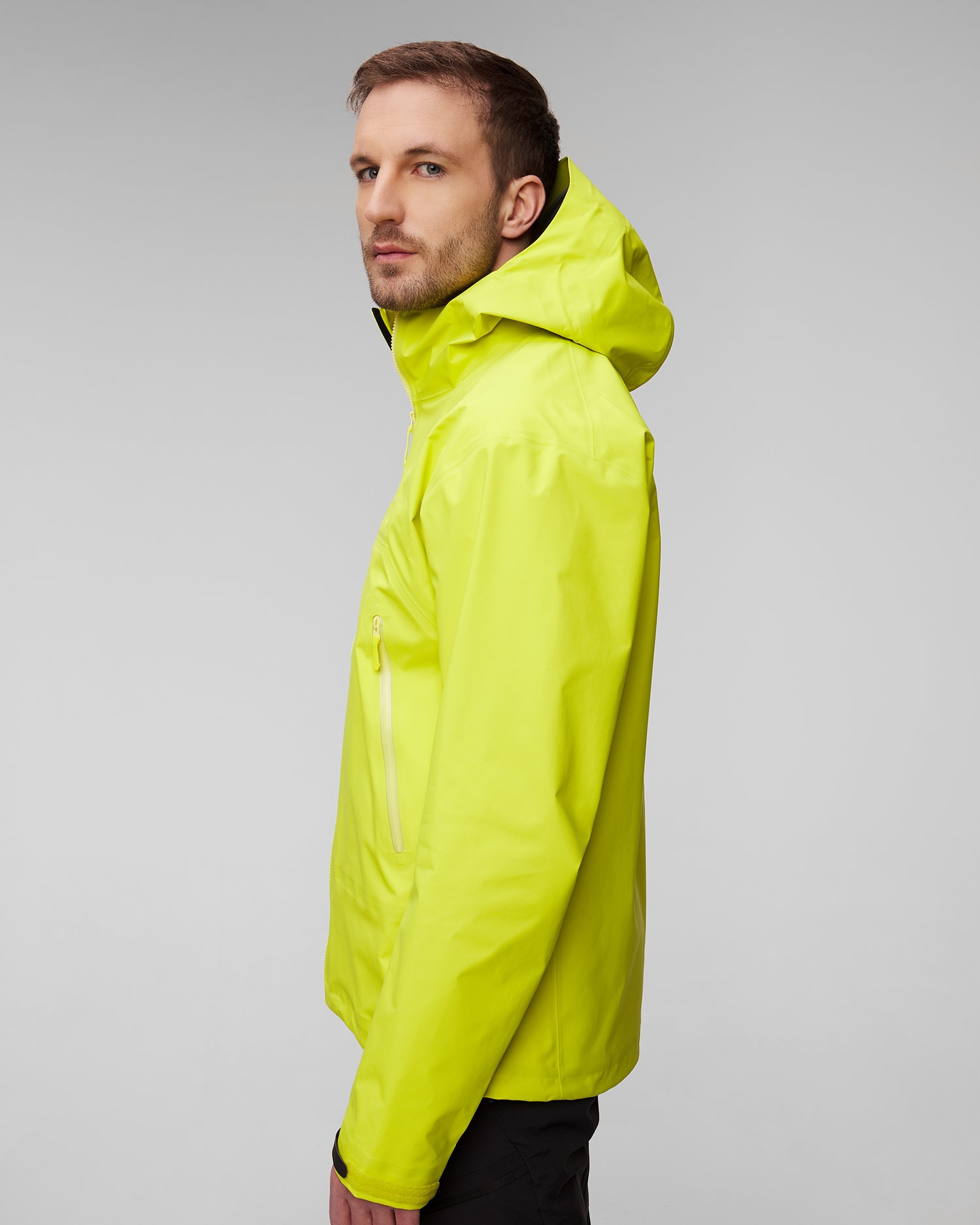 Žlutá pánská hardshellová bunda Arcteryx Beta Jacket M