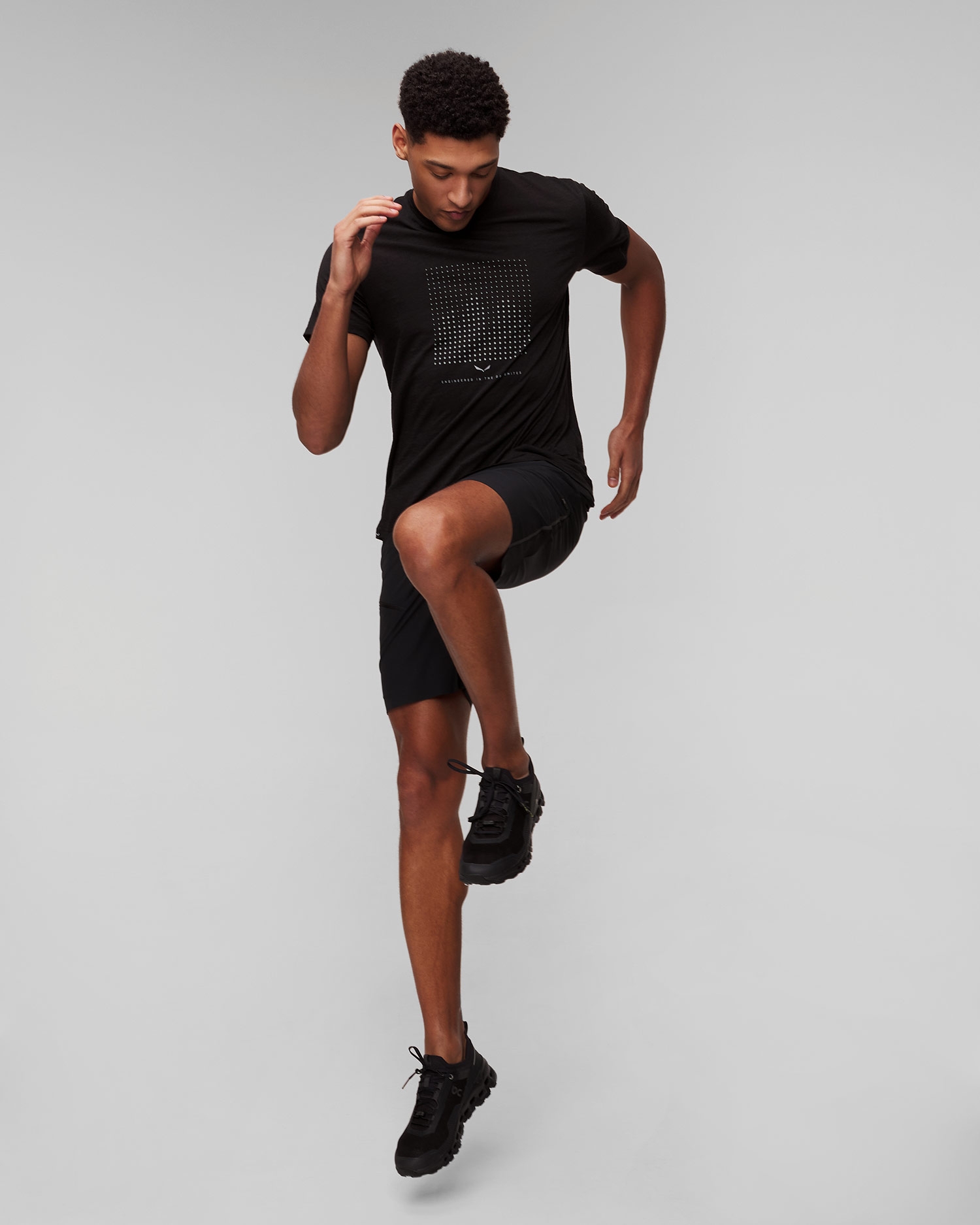 Pánské vlněné tričko Salewa Eagle Dotted Mountain Trainer