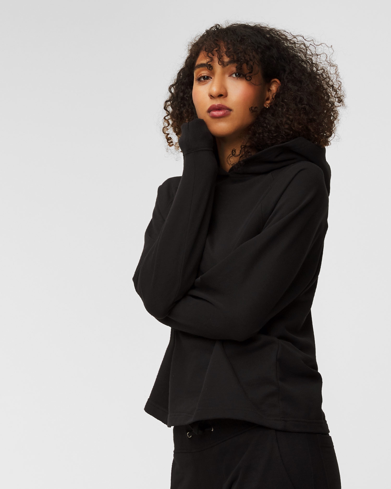 Mikina Juvia FLEECE HOODIE RAGLAN