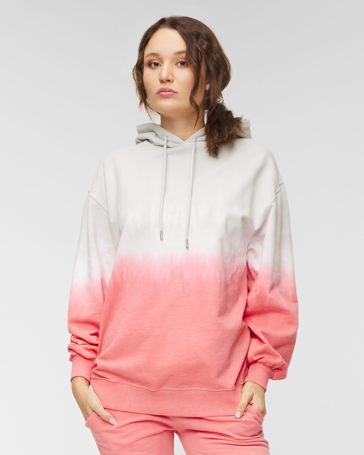 Mikina JUVIA FLEECE DEEP DYE OVERSIZED