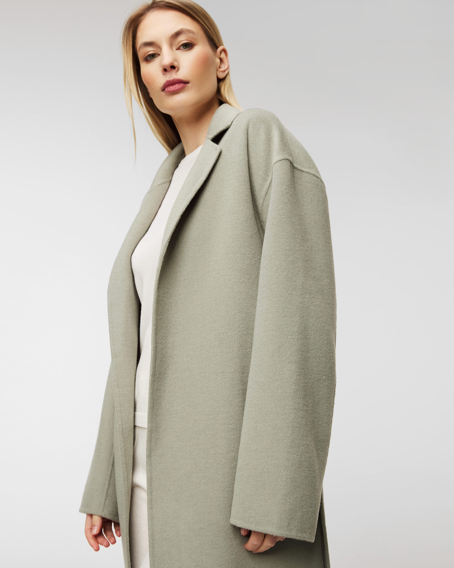 Vlněný kabát Juvia Caro